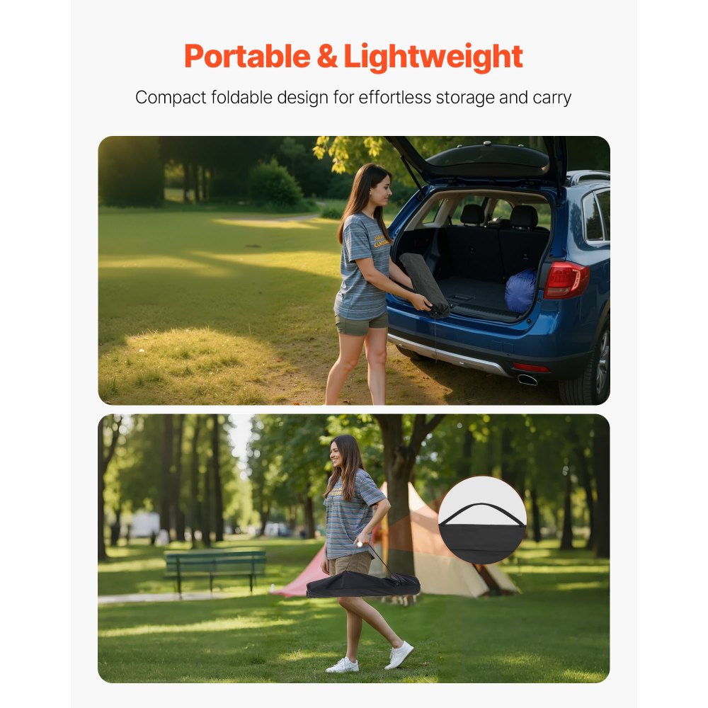 Πτυσσόμενο τραπέζι κάμπινγκ VEVOR, φορητά πλαϊνά τραπέζια με ρολό, ελαφρύ τραπέζι παραλίας αλουμινίου με ρυθμιζόμενο ύψος, επάνω στρώμα πλέγματος και τσάντα μεταφοράς, για υπαίθριο μπάρμπεκιου, πικνίκ, ταξίδι, ασημί Πτυσσόμενο τραπέζι κάμπινγκ VEVOR, φορητά πλαϊνά τραπέζια με ρολό, ελαφρύ τραπέζι παραλίας αλουμινίου με ρυθμιζόμενο ύψος, επάνω στρώμα πλέγματος και τσάντα μεταφοράς, για υπαίθριο μπάρμπεκιου, πικνίκ, ταξίδι, ασημί