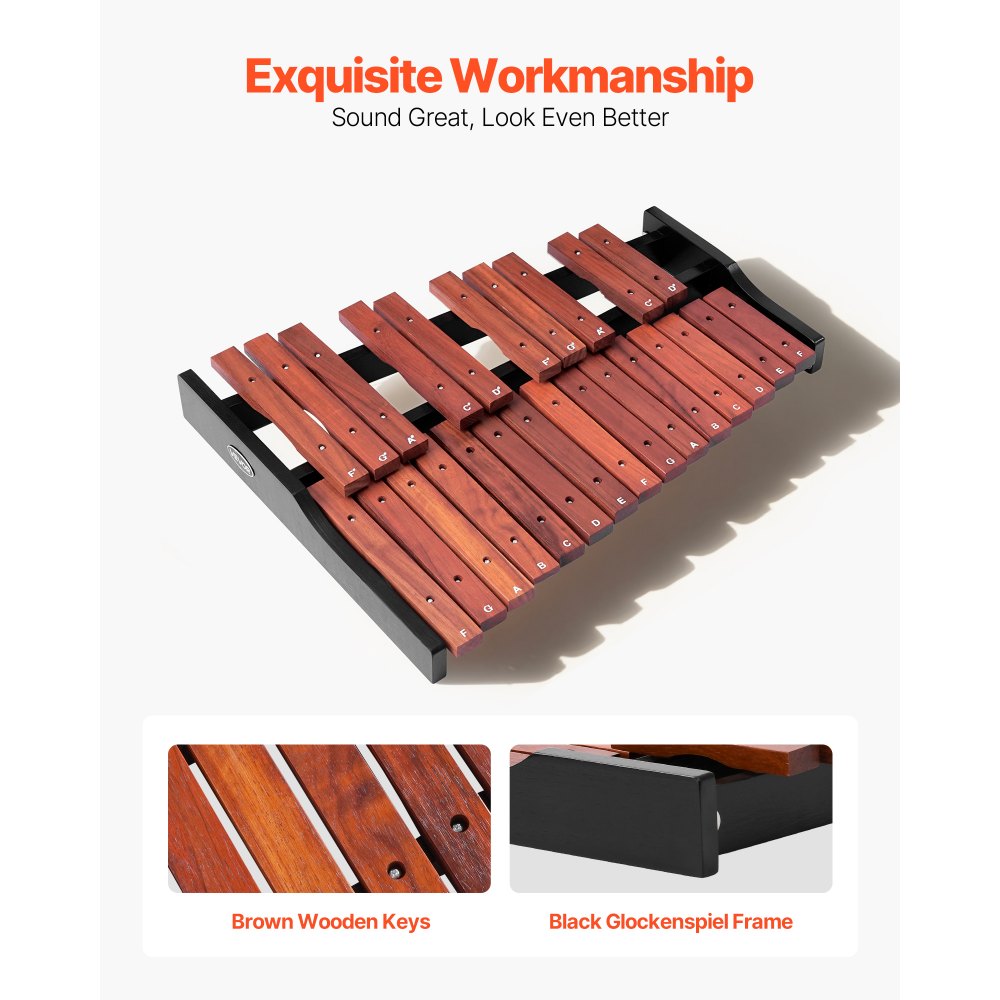 Ξυλόφωνο VEVOR Glockenspiel, 25 Νότες, Ξύλινο Επαγγελματικό Κρουστό Όργανο με Ξυλόφωνο, με 4 Σφυριά, Τσάντα Μεταφοράς, Κιτ Μουσικών Οργάνων Glockenspiel για Αρχάριους, για Ενήλικες και Παιδιά-Μαθητές Ξυλόφωνο VEVOR Glockenspiel, 25 Νότες, Ξύλινο Επαγγελματικό Κρουστό Όργανο με Ξυλόφωνο, με 4 Σφυριά, Τσάντα Μεταφοράς, Κιτ Μουσικών Οργάνων Glockenspiel για Αρχάριους, για Ενήλικες και Παιδιά-Μαθητές