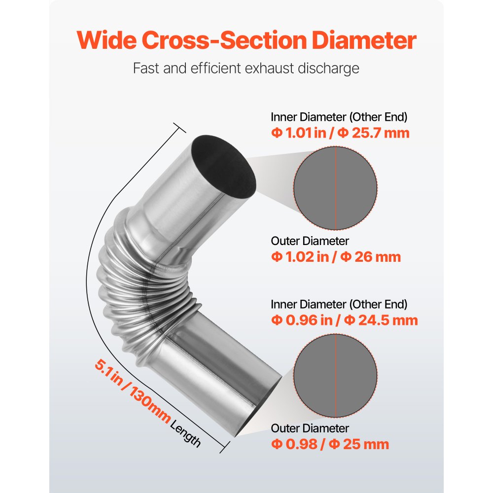 Σύνδεσμος αγκώνα σωλήνα εξάτμισης VEVOR, αγκώνας εξάτμισης θερμαντήρα ντίζελ 25 mm, αντιανεμικό καπάκι από ανοξείδωτο χάλυβα, θερμοσίφωνας αερίου 4 σφιγκτήρες για θερμαντήρα ντίζελ 2KW 5KW 8KW, θερμαντήρες ντίζελ, αγκώνες εξάτμισης Σύνδεσμος αγκώνα σωλήνα εξάτμισης VEVOR, αγκώνας εξάτμισης θερμαντήρα ντίζελ 25 mm, αντιανεμικό καπάκι από ανοξείδωτο χάλυβα, θερμοσίφωνας αερίου 4 σφιγκτήρες για θερμαντήρα ντίζελ 2KW 5KW 8KW, θερμαντήρες ντίζελ, αγκώνες εξάτμισης