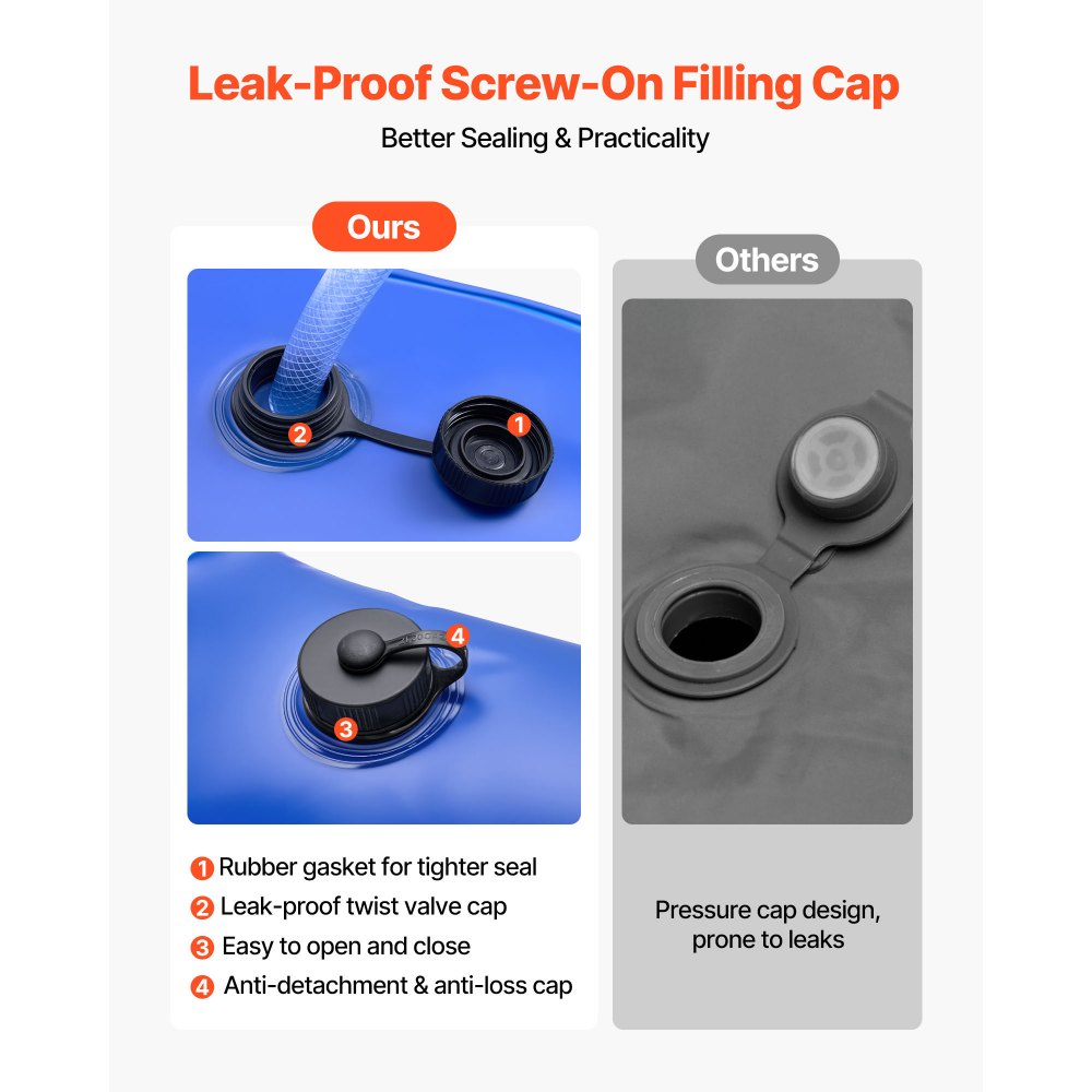 Σετ σακουλών νερού για κάλυμμα πισίνας VEVOR, 6 συσκευασίες σακουλών νερού για κάλυμμα πισίνας μονού θαλάμου 2400 mm & 4 γωνιακοί σωλήνες, βάρη σακούλας PVC πάχους 0,4 mm με βαλβίδα στεγανότητας, για χειμερινά καλύμματα πισίνας εσωτερικού χώρου Σετ σακουλών νερού για κάλυμμα πισίνας VEVOR, 6 συσκευασίες σακουλών νερού για κάλυμμα πισίνας μονού θαλάμου 2400 mm & 4 γωνιακοί σωλήνες, βάρη σακούλας PVC πάχους 0,4 mm με βαλβίδα στεγανότητας, για χειμερινά καλύμματα πισίνας εσωτερικού χώρου