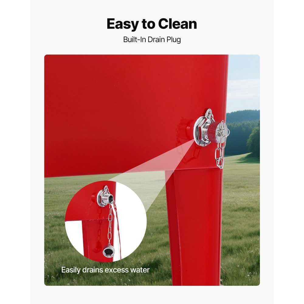 VEVOR 75,71 L κυλιόμενο παγοθήκη, χωράει έως 50 μπουκάλια / 110 κουτάκια, φορητό καρότσι ψυγείου ποτών για πάρτι σε εξωτερικό χώρο με 4 περιστρεφόμενους τροχούς (2 με φρένα), καρότσι ψυγείου ποτών με ανοιχτήρι μπουκαλιών, κόκκινο VEVOR 75,71 L κυλιόμενο παγοθήκη, χωράει έως 50 μπουκάλια / 110 κουτάκια, φορητό καρότσι ψυγείου ποτών για πάρτι σε εξωτερικό χώρο με 4 περιστρεφόμενους τροχούς (2 με φρένα), καρότσι ψυγείου ποτών με ανοιχτήρι μπουκαλιών, κόκκινο