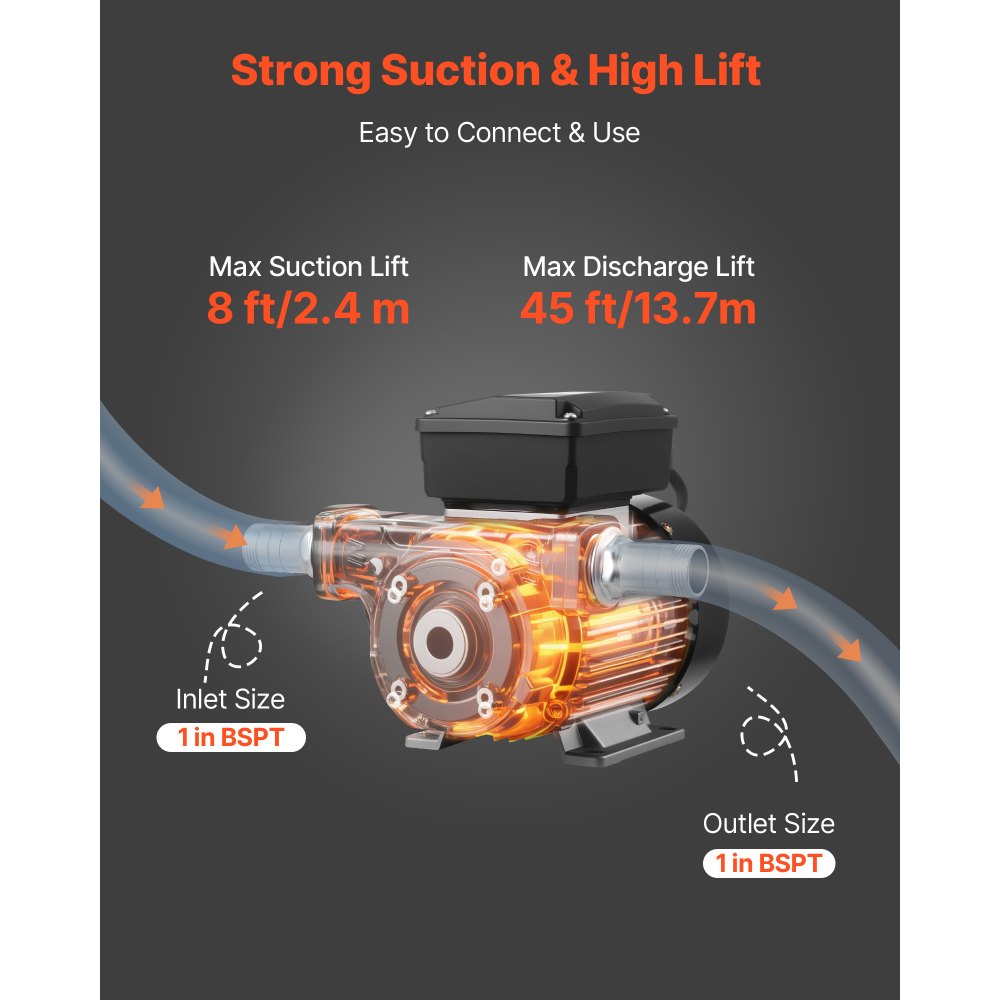 Αντλία Μεταφοράς Λαδιού VEVOR 230V, 16 GPM 60 L/min, Ηλεκτρική Αντλία Μεταφοράς Καυσίμου AC για Ντίζελ Κηροζίνη Βιοντίζελ, Μέγιστη Ανύψωση Αναρρόφησης 8 ft/2,4 m, Μέγιστη Ανύψωση 45 ft/13,7 m, για Οχήματα, Εργοτάξια, Αγροκτήματα Αντλία Μεταφοράς Λαδιού VEVOR 230V, 16 GPM 60 L/min, Ηλεκτρική Αντλία Μεταφοράς Καυσίμου AC για Ντίζελ Κηροζίνη Βιοντίζελ, Μέγιστη Ανύψωση Αναρρόφησης 8 ft/2,4 m, Μέγιστη Ανύψωση 45 ft/13,7 m, για Οχήματα, Εργοτάξια, Αγροκτήματα