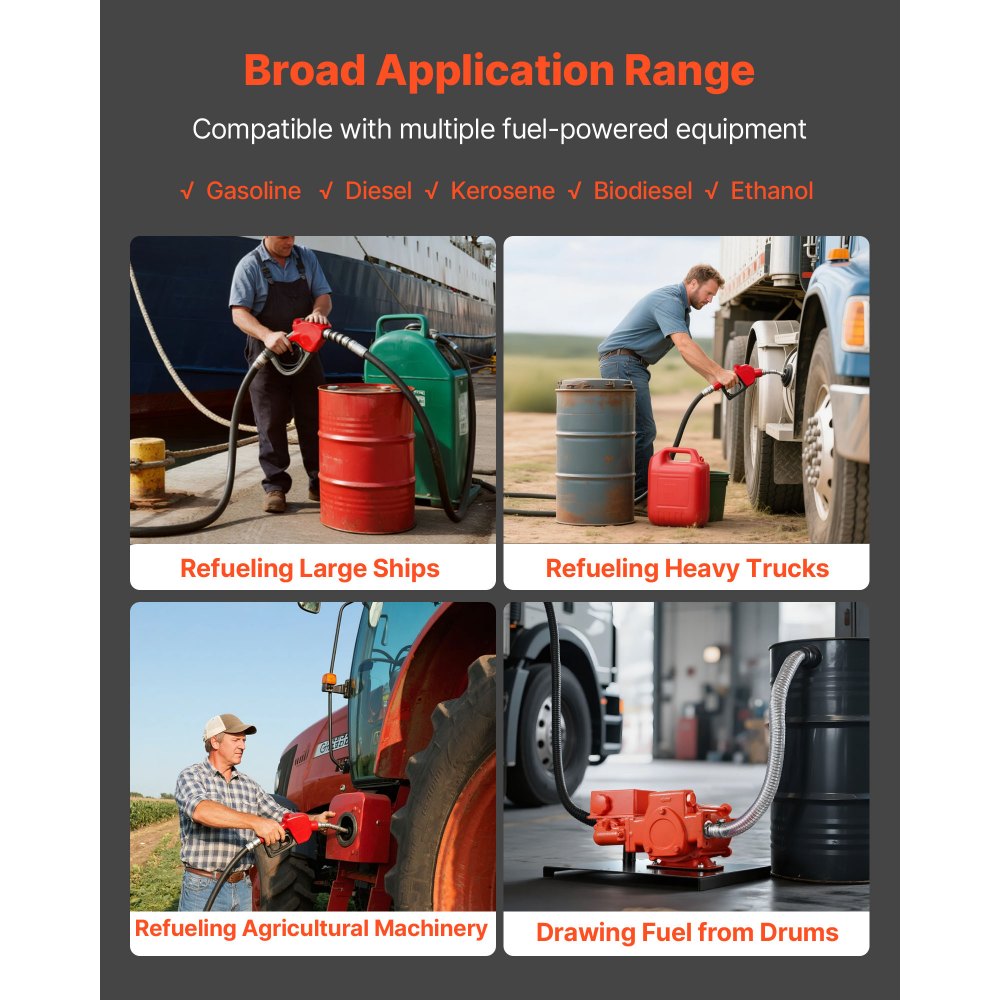 Αντλία μεταφοράς καυσίμου VEVOR 230V, 20 GPM 76 L/min, ηλεκτρική αντλία μεταφοράς λαδιού AC, με μετρητή, ακροφύσιο καυσίμου αυτόματης απενεργοποίησης και εύκαμπτο σωλήνα εκκένωσης, υψηλή ροή για βενζίνη, ντίζελ, κηροζίνη, βιοντίζελ, αιθανόλη Αντλία μεταφοράς καυσίμου VEVOR 230V, 20 GPM 76 L/min, ηλεκτρική αντλία μεταφοράς λαδιού AC, με μετρητή, ακροφύσιο καυσίμου αυτόματης απενεργοποίησης και εύκαμπτο σωλήνα εκκένωσης, υψηλή ροή για βενζίνη, ντίζελ, κηροζίνη, βιοντίζελ, αιθανόλη
