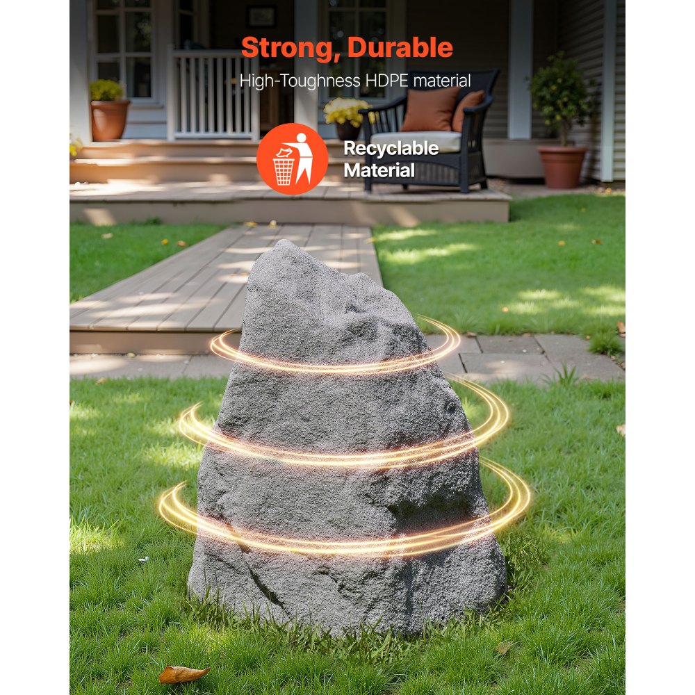 Ψεύτικο κάλυμμα βράχου VEVOR, ψεύτικο κάλυμμα αντλίας φρεατίου εξωτερικού χώρου, ρεαλιστική εμφάνιση και σχεδιασμός χωρίς ραφές, ελαφρύς και ανθεκτικός στις καιρικές συνθήκες τεχνητός βράχος για διακόσμηση κήπου, γκρι, μεσαίου μεγέθους Ψεύτικο κάλυμμα βράχου VEVOR, ψεύτικο κάλυμμα αντλίας φρεατίου εξωτερικού χώρου, ρεαλιστική εμφάνιση και σχεδιασμός χωρίς ραφές, ελαφρύς και ανθεκτικός στις καιρικές συνθήκες τεχνητός βράχος για διακόσμηση κήπου, γκρι, μεσαίου μεγέθους