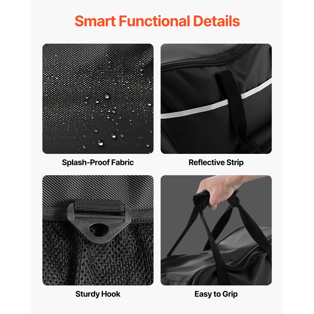 Τσάντα σέλας VEVOR για μοτοσικλέτα, 18 λίτρα, συμβατή με Harley Davidson 1993-2022 Touring Road/Street Glide/Electra Glide/Road King, μαύρη Τσάντα σέλας VEVOR για μοτοσικλέτα, 18 λίτρα, συμβατή με Harley Davidson 1993-2022 Touring Road/Street Glide/Electra Glide/Road King, μαύρη