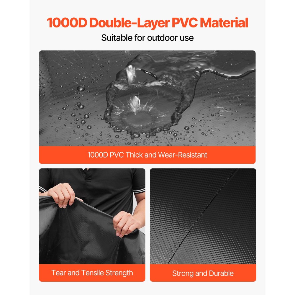 Κύστη αποθήκευσης νερού VEVOR, Δεξαμενή αποθήκευσης νερού 540L, Κύστη μαλακής σακούλας μεγάλης χωρητικότητας από PVC 1000D, Πτυσσόμενη φορητή για άρδευση κήπου, κάμπινγκ, τροχόσπιτο, χρήση έκτακτης ανάγκης - Μαύρο Κύστη αποθήκευσης νερού VEVOR, Δεξαμενή αποθήκευσης νερού 540L, Κύστη μαλακής σακούλας μεγάλης χωρητικότητας από PVC 1000D, Πτυσσόμενη φορητή για άρδευση κήπου, κάμπινγκ, τροχόσπιτο, χρήση έκτακτης ανάγκης - Μαύρο