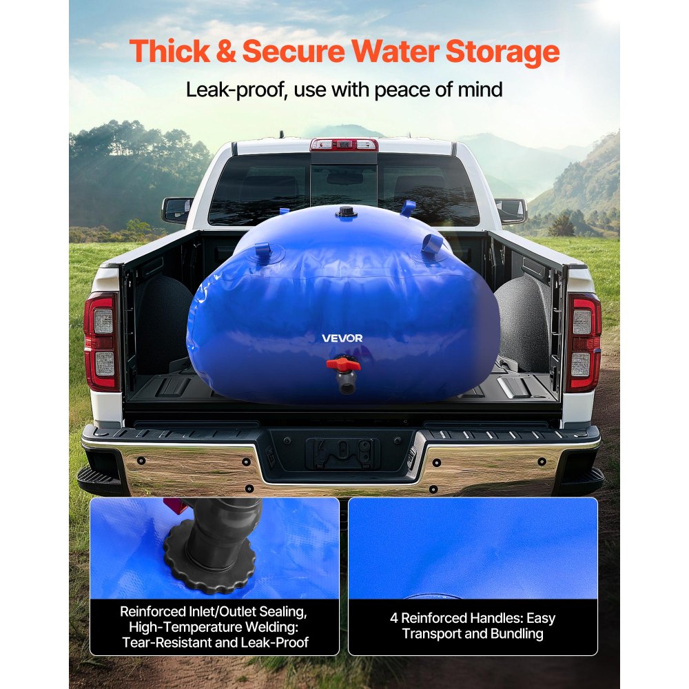 Κύστη αποθήκευσης νερού VEVOR, Δεξαμενή αποθήκευσης νερού 330L, Κύστη μεγάλης χωρητικότητας από μαλακή σακούλα PVC 1000D, Πτυσσόμενη φορητή για άρδευση κήπου, κάμπινγκ, τροχόσπιτα, πρόληψη πυρκαγιάς (μπλε) Κύστη αποθήκευσης νερού VEVOR, Δεξαμενή αποθήκευσης νερού 330L, Κύστη μεγάλης χωρητικότητας από μαλακή σακούλα PVC 1000D, Πτυσσόμενη φορητή για άρδευση κήπου, κάμπινγκ, τροχόσπιτα, πρόληψη πυρκαγιάς (μπλε)