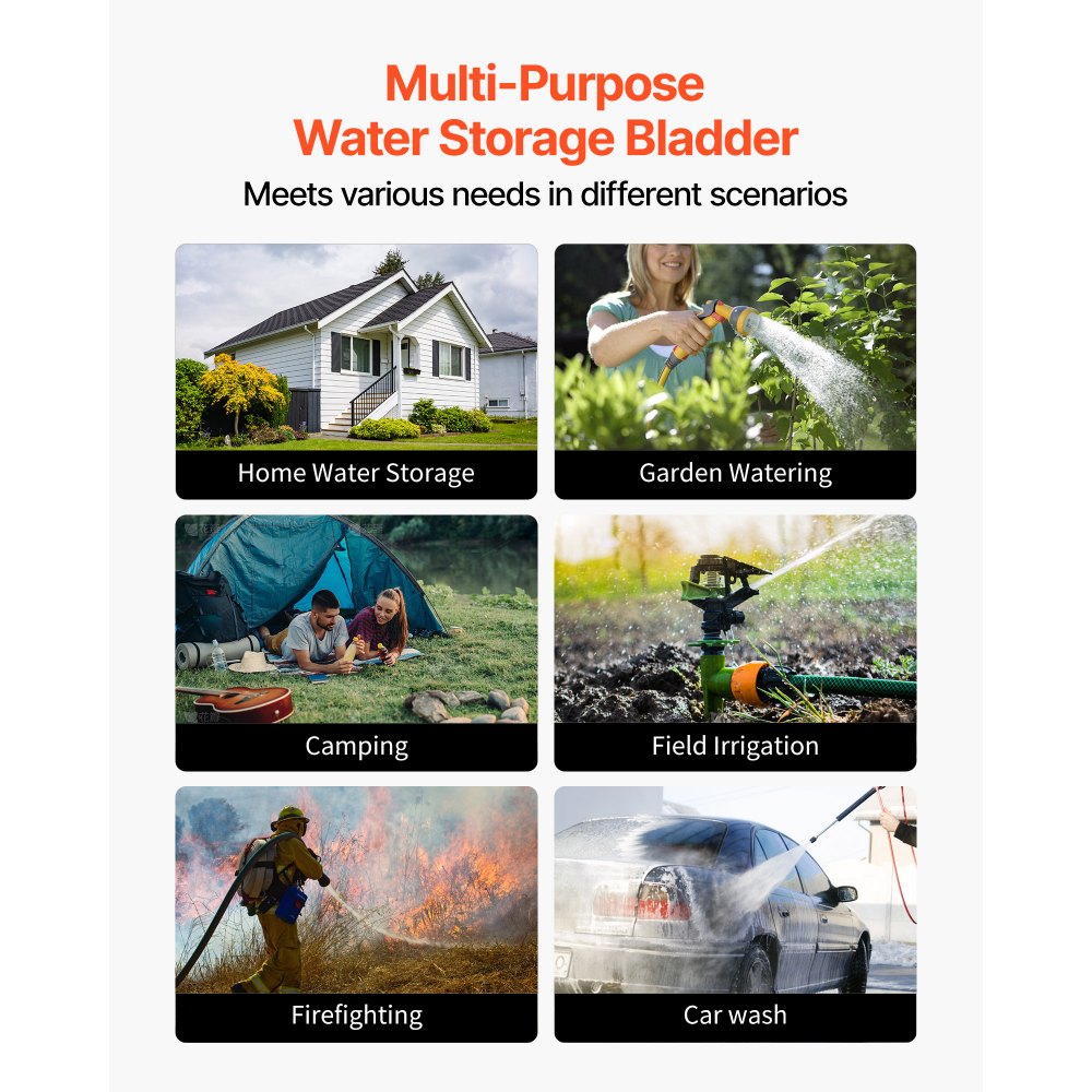 Κύστη αποθήκευσης νερού VEVOR, Δεξαμενή αποθήκευσης νερού 540L, Κύστη μαλακής σακούλας μεγάλης χωρητικότητας από PVC 1000D, Πτυσσόμενη φορητή για άρδευση κήπου, κάμπινγκ, τροχόσπιτο, πρόληψη πυρκαγιάς - Μπλε Κύστη αποθήκευσης νερού VEVOR, Δεξαμενή αποθήκευσης νερού 540L, Κύστη μαλακής σακούλας μεγάλης χωρητικότητας από PVC 1000D, Πτυσσόμενη φορητή για άρδευση κήπου, κάμπινγκ, τροχόσπιτο, πρόληψη πυρκαγιάς - Μπλε