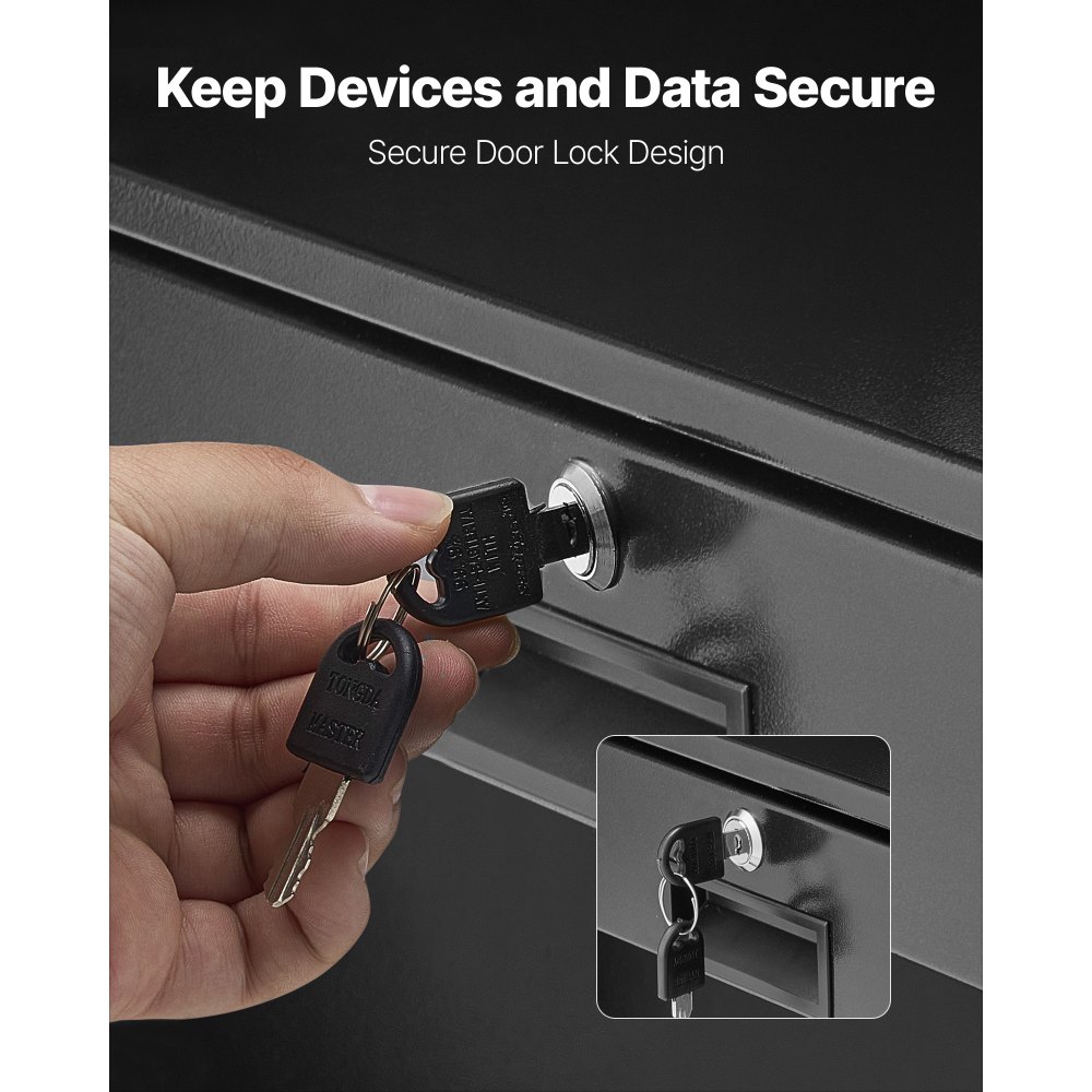 Συρτάρι VEVOR 2U για τοποθέτηση σε rack, μέγιστης αντοχής φορτίου 22,68 kg, θήκη κλειδώματος διακομιστή, συρόμενο συρτάρι με κλειδαριά και οπές διαχείρισης καλωδίων, για rack ή περίβλημα καμπίνας διακομιστή δικτύου Συρτάρι VEVOR 2U για τοποθέτηση σε rack, μέγιστης αντοχής φορτίου 22,68 kg, θήκη κλειδώματος διακομιστή, συρόμενο συρτάρι με κλειδαριά και οπές διαχείρισης καλωδίων, για rack ή περίβλημα καμπίνας διακομιστή δικτύου