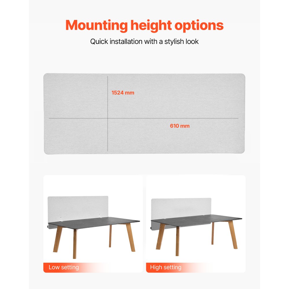 Διαχωριστικό Γραφείου VEVOR, Διαχωριστικό Γραφείου 1524 x 610 mm με Σφιγκτήρα, Διαχωριστικό Πίνακα PET για Θάλαμο, Διαχωριστικό Απορρήτου Σταθμού Εργασίας με 2 Σφιγκτήρες Τύπου C για Γραφείο, Ανθεκτικό Δωμάτιο, Βιβλιοθήκη Διαχωριστικό Γραφείου VEVOR, Διαχωριστικό Γραφείου 1524 x 610 mm με Σφιγκτήρα, Διαχωριστικό Πίνακα PET για Θάλαμο, Διαχωριστικό Απορρήτου Σταθμού Εργασίας με 2 Σφιγκτήρες Τύπου C για Γραφείο, Ανθεκτικό Δωμάτιο, Βιβλιοθήκη