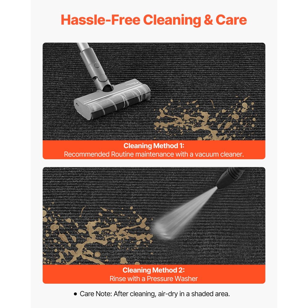 Πατάκι εισόδου VEVOR, 2438 x 1219 mm, εμπορικό πατάκι δαπέδου για εσωτερικούς και εξωτερικούς χώρους, κομψό ριγέ βιομηχανικό χαλί με επένδυση PVC, βαρέως τύπου πλενόμενο χαλί εισόδου για διάδρομο, μπαλκόνι, γκαράζ, γκρι Πατάκι εισόδου VEVOR, 2438 x 1219 mm, εμπορικό πατάκι δαπέδου για εσωτερικούς και εξωτερικούς χώρους, κομψό ριγέ βιομηχανικό χαλί με επένδυση PVC, βαρέως τύπου πλενόμενο χαλί εισόδου για διάδρομο, μπαλκόνι, γκαράζ, γκρι