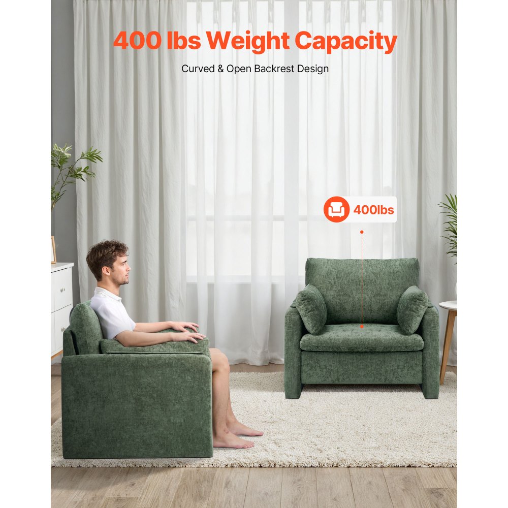 Πολυθρόνα VEVOR Green Accent, Μοντέρνα Πολυθρόνα με Ταπετσαρία και Μπράτσα, Πολυθρόνες από Υφασμάτινο με Χοντρό Μαξιλάρι και Αψιδωτή Πλάτη, Μονή Υφασμάτινη Πολυθρόνα για Σαλόνι, Υπνοδωμάτιο, Γραφείο, Γραφείο Πολυθρόνα VEVOR Green Accent, Μοντέρνα Πολυθρόνα με Ταπετσαρία και Μπράτσα, Πολυθρόνες από Υφασμάτινο με Χοντρό Μαξιλάρι και Αψιδωτή Πλάτη, Μονή Υφασμάτινη Πολυθρόνα για Σαλόνι, Υπνοδωμάτιο, Γραφείο, Γραφείο