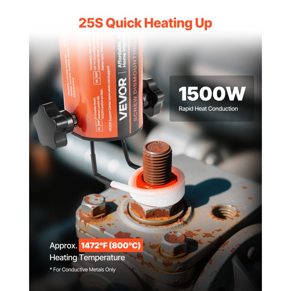 Αφαίρεση μπουλονιού θερμαντήρα επαγωγής VEVOR, κιτ θερμαντήρα μαγνητικής επαγωγής 1500W 230V, εργαλείο χειρός για την αφαίρεση παξιμαδιών, μίνι θερμαντική μηχανή για την αφαίρεση σκουριασμένων βιδών, εργαλεία επισκευής γκαράζ αυτοκινήτου με 8 πηνία και κουτί Αφαίρεση μπουλονιού θερμαντήρα επαγωγής VEVOR, κιτ θερμαντήρα μαγνητικής επαγωγής 1500W 230V, εργαλείο χειρός για την αφαίρεση παξιμαδιών, μίνι θερμαντική μηχανή για την αφαίρεση σκουριασμένων βιδών, εργαλεία επισκευής γκαράζ αυτοκινήτου με 8 πηνία και κουτί