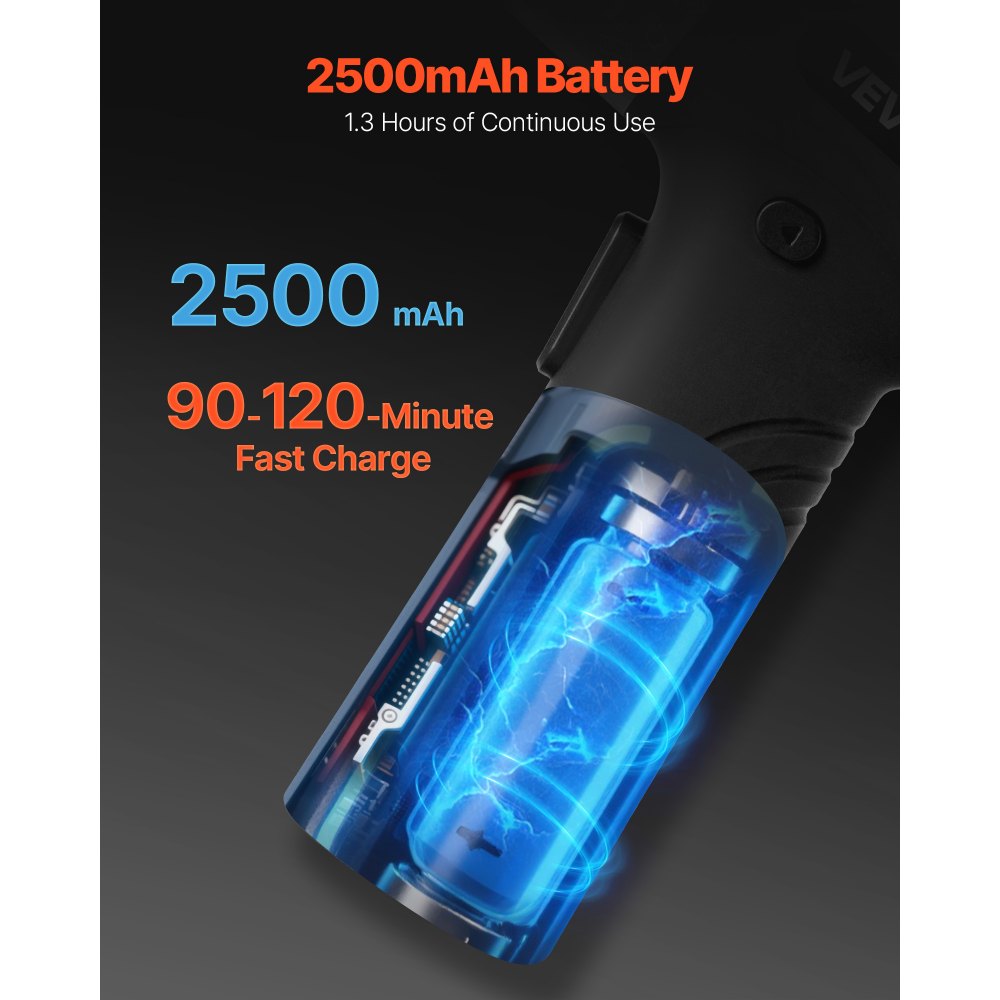 Ηλεκτρικό κατσαβίδι VEVOR, 7 ρυθμίσεις ροπής 0,5-5 Nm, μπαταρία 2500mAh, σετ κατσαβιδιών χωρίς καλώδιο με 32 μύτες 1/4 ίντσας, ψηφιακή οθόνη, φως LED, φόρτιση τύπου C, για ηλεκτρολογικές επισκευές επίπλων Ηλεκτρικό κατσαβίδι VEVOR, 7 ρυθμίσεις ροπής 0,5-5 Nm, μπαταρία 2500mAh, σετ κατσαβιδιών χωρίς καλώδιο με 32 μύτες 1/4 ίντσας, ψηφιακή οθόνη, φως LED, φόρτιση τύπου C, για ηλεκτρολογικές επισκευές επίπλων