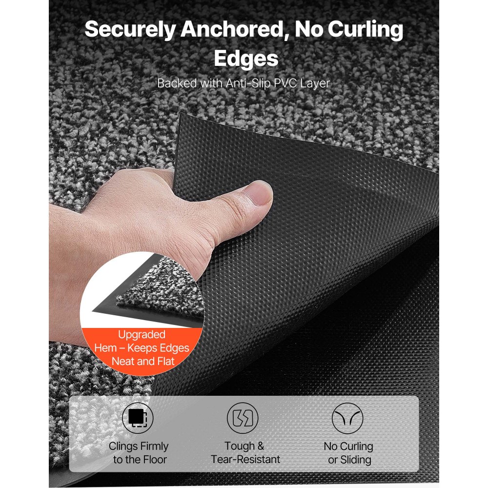 Πατάκι εισόδου VEVOR, 1524 x 914 mm Εμπορικό πατάκι δαπέδου για εσωτερικούς και εξωτερικούς χώρους, Βιομηχανικό χαλί εισόδου με υπόστρωμα PVC, Πλενόμενο χαλί εισόδου βαρέως τύπου για διάδρομο, κουζίνα, μπαλκόνι, γκαράζ, γκρι Πατάκι εισόδου VEVOR, 1524 x 914 mm Εμπορικό πατάκι δαπέδου για εσωτερικούς και εξωτερικούς χώρους, Βιομηχανικό χαλί εισόδου με υπόστρωμα PVC, Πλενόμενο χαλί εισόδου βαρέως τύπου για διάδρομο, κουζίνα, μπαλκόνι, γκαράζ, γκρι