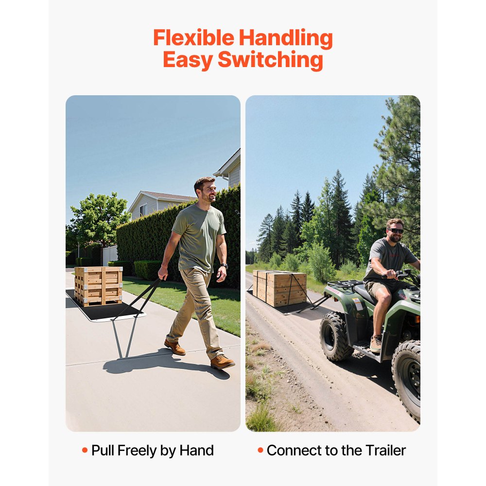 Έλκηθρο VEVOR Yard Drag Sled, 280 x 101,5 cm, 725kg βαρέως τύπου, Ανεμόπτερο PE με σχοινιά και καλώδιο έλξης, Διπλής χρήσης για ψάρεμα καυσόξυλων στον πάγο, Συμβατό με ATV, UTV και τρακτέρ Έλκηθρο VEVOR Yard Drag Sled, 280 x 101,5 cm, 725kg βαρέως τύπου, Ανεμόπτερο PE με σχοινιά και καλώδιο έλξης, Διπλής χρήσης για ψάρεμα καυσόξυλων στον πάγο, Συμβατό με ATV, UTV και τρακτέρ