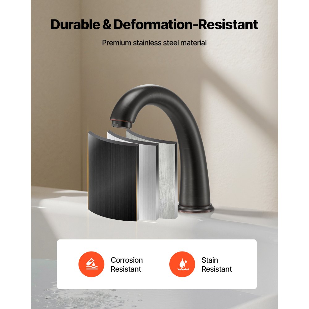 Βρύση μπανιέρας VEVOR Roman, Σετ βρυσών μπανιέρας με λαιμόκοψη και 2 λαβές, Βρύσες μπανιέρας Roman με βάση για φροντίδα μωρού, Μπάνιο ενηλίκων, Βρύση μπανιέρας με καταρράκτη 3 οπών, Χάλκινο, Σχεδιασμός στόμιο υψηλού τόξου Βρύση μπανιέρας VEVOR Roman, Σετ βρυσών μπανιέρας με λαιμόκοψη και 2 λαβές, Βρύσες μπανιέρας Roman με βάση για φροντίδα μωρού, Μπάνιο ενηλίκων, Βρύση μπανιέρας με καταρράκτη 3 οπών, Χάλκινο, Σχεδιασμός στόμιο υψηλού τόξου