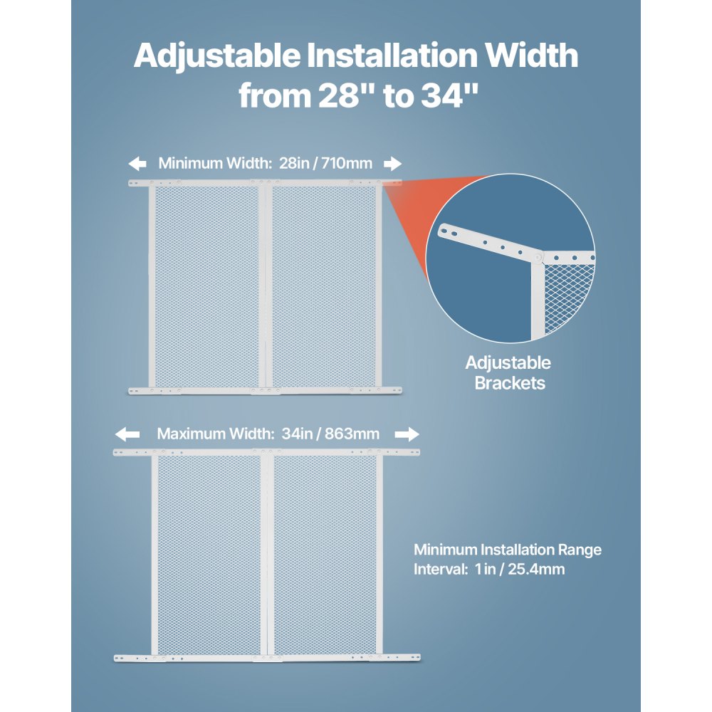 Προστατευτικό οθόνης πόρτας VEVOR RV, μάσκα πόρτας 660,4 x 609,6 mm, εύκολη εγκατάσταση και αποσυναρμολόγηση, ενισχυμένο αναπνεύσιμο προστατευτικό πλέγμα, προστατευτικό εισόδου τροχόσπιτου από κράμα αλουμινίου για προστασία κατοικίδιων, λευκό Προστατευτικό οθόνης πόρτας VEVOR RV, μάσκα πόρτας 660,4 x 609,6 mm, εύκολη εγκατάσταση και αποσυναρμολόγηση, ενισχυμένο αναπνεύσιμο προστατευτικό πλέγμα, προστατευτικό εισόδου τροχόσπιτου από κράμα αλουμινίου για προστασία κατοικίδιων, λευκό