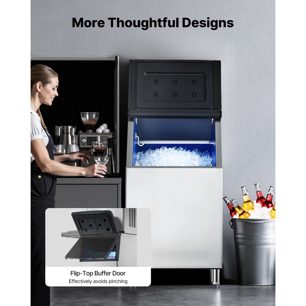 Κάδος αποθήκευσης πάγου VEVOR Επαγγελματικός, Κάδος πάγου από ανοξείδωτο ατσάλι χωρητικότητας 136 κιλών, Επαγγελματικός κάδος αποθήκευσης πάγου με ρυθμιζόμενα αντιολισθητικά πόδια από καουτσούκ, κατάλληλος για εστιατόρια, ξενοδοχεία και καταστήματα ποτών Κάδος αποθήκευσης πάγου VEVOR Επαγγελματικός, Κάδος πάγου από ανοξείδωτο ατσάλι χωρητικότητας 136 κιλών, Επαγγελματικός κάδος αποθήκευσης πάγου με ρυθμιζόμενα αντιολισθητικά πόδια από καουτσούκ, κατάλληλος για εστιατόρια, ξενοδοχεία και καταστήματα ποτών