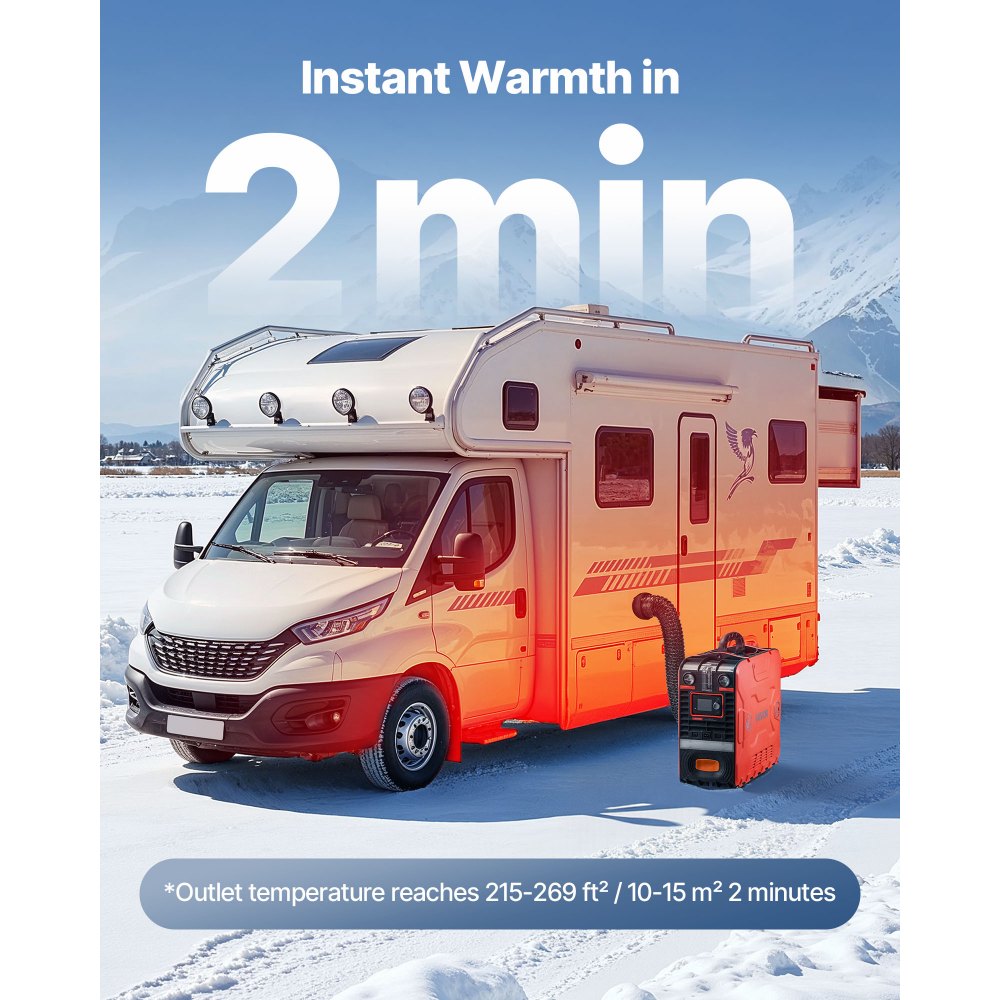 Θερμαντήρας Diesel VEVOR, 8KW, DC 12V, Φορητός Αεροθερμαντήρας Diesel Όλα σε Ένα με Ελέγχο Bluetooth APP, Τηλεχειριστήριο και Οθόνη LCD, Ρεζερβουάρ Καυσίμου 4,5 L για Οχήματα, Φορτηγάκια, RV, Τροχόσπιτα και Γκαράζ Θερμαντήρας Diesel VEVOR, 8KW, DC 12V, Φορητός Αεροθερμαντήρας Diesel Όλα σε Ένα με Ελέγχο Bluetooth APP, Τηλεχειριστήριο και Οθόνη LCD, Ρεζερβουάρ Καυσίμου 4,5 L για Οχήματα, Φορτηγάκια, RV, Τροχόσπιτα και Γκαράζ