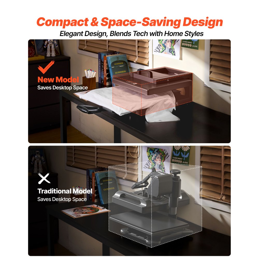 Υβριδική Θερμική Πρέσα VEVOR, 380 x 380 mm, Πολυλειτουργική 8 σε 1, Γρήγορη και Ομοιόμορφη Θέρμανση, Ολοκαίνουργιος Πατενταρισμένος Σχεδιασμός, Εύκολος Χειρισμός, Μηχανή Πρέσας Εξάχνωσης για Μπλουζάκια/Κούπες/Ποτήρια/Καπέλα/Πιάτα, Μαύρο Υβριδική Θερμική Πρέσα VEVOR, 380 x 380 mm, Πολυλειτουργική 8 σε 1, Γρήγορη και Ομοιόμορφη Θέρμανση, Ολοκαίνουργιος Πατενταρισμένος Σχεδιασμός, Εύκολος Χειρισμός, Μηχανή Πρέσας Εξάχνωσης για Μπλουζάκια/Κούπες/Ποτήρια/Καπέλα/Πιάτα, Μαύρο