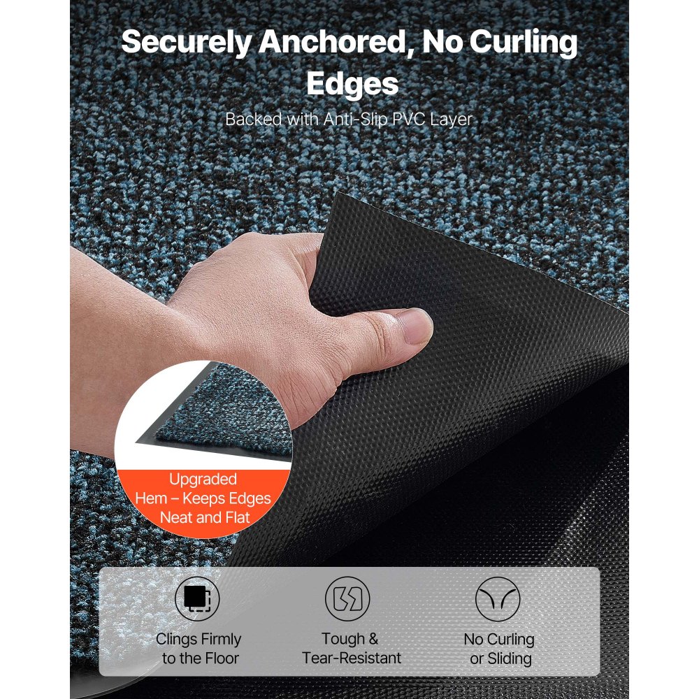 Πατάκι εισόδου VEVOR, 1829 x 1219 mm Εμπορικό πατάκι δαπέδου για εσωτερικούς και εξωτερικούς χώρους, Βιομηχανικό χαλί εισόδου με υπόστρωμα PVC, Πλενόμενο χαλί εισόδου βαρέως τύπου για διάδρομο, μπαλκόνι, γκαράζ, μπλε σχιστόλιθου Πατάκι εισόδου VEVOR, 1829 x 1219 mm Εμπορικό πατάκι δαπέδου για εσωτερικούς και εξωτερικούς χώρους, Βιομηχανικό χαλί εισόδου με υπόστρωμα PVC, Πλενόμενο χαλί εισόδου βαρέως τύπου για διάδρομο, μπαλκόνι, γκαράζ, μπλε σχιστόλιθου