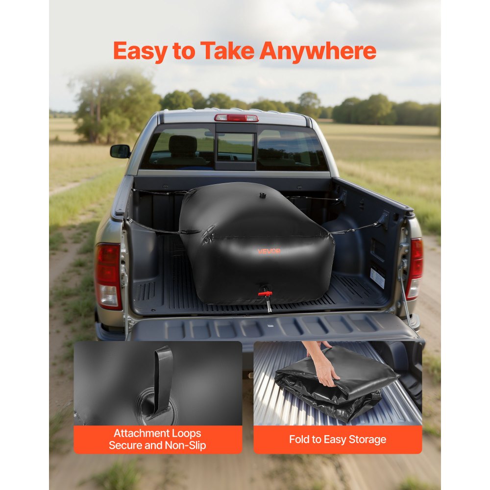 Κύστη αποθήκευσης νερού VEVOR 540L μεγάλης χωρητικότητας, τσάντα νερού, φορητή και πτυσσόμενη δεξαμενή μαλακού νερού, στεγανή και ανθεκτική στη φθορά δεξαμενή αποθήκευσης νερού έκτακτης ανάγκης από PVC για τροχόσπιτα και εξωτερική χρήση Κύστη αποθήκευσης νερού VEVOR 540L μεγάλης χωρητικότητας, τσάντα νερού, φορητή και πτυσσόμενη δεξαμενή μαλακού νερού, στεγανή και ανθεκτική στη φθορά δεξαμενή αποθήκευσης νερού έκτακτης ανάγκης από PVC για τροχόσπιτα και εξωτερική χρήση