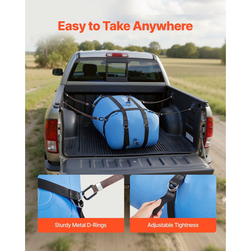 Κύστη αποθήκευσης νερού VEVOR, μαλακή σακούλα νερού TPU μεγάλης χωρητικότητας 132L, φορητά και πτυσσόμενα δοχεία αποθήκευσης νερού, στεγανή και ανθεκτική στη φθορά δεξαμενή νερού για τροχόσπιτα για άρδευση σε εξωτερικούς χώρους, για κατασκήνωση και εξωτερική χρήση Κύστη αποθήκευσης νερού VEVOR, μαλακή σακούλα νερού TPU μεγάλης χωρητικότητας 132L, φορητά και πτυσσόμενα δοχεία αποθήκευσης νερού, στεγανή και ανθεκτική στη φθορά δεξαμενή νερού για τροχόσπιτα για άρδευση σε εξωτερικούς χώρους, για κατασκήνωση και εξωτερική χρήση