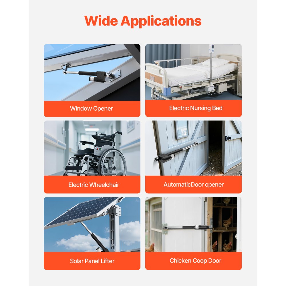 Γραμμικός Ενεργοποιητής VEVOR 12V, Εξαιρετικά Βαρέως Τύπου Γραμμικός Ενεργοποιητής Κίνησης 9000N με Διαδρομή 150mm, Βαθμολογία IP65 5mm/s με Βάσεις Στήριξης για Σκάφη Βιομηχανικών Μηχανημάτων, Συστήματα Βαρέων Ανυψωτικών Φορτίων Γραμμικός Ενεργοποιητής VEVOR 12V, Εξαιρετικά Βαρέως Τύπου Γραμμικός Ενεργοποιητής Κίνησης 9000N με Διαδρομή 150mm, Βαθμολογία IP65 5mm/s με Βάσεις Στήριξης για Σκάφη Βιομηχανικών Μηχανημάτων, Συστήματα Βαρέων Ανυψωτικών Φορτίων