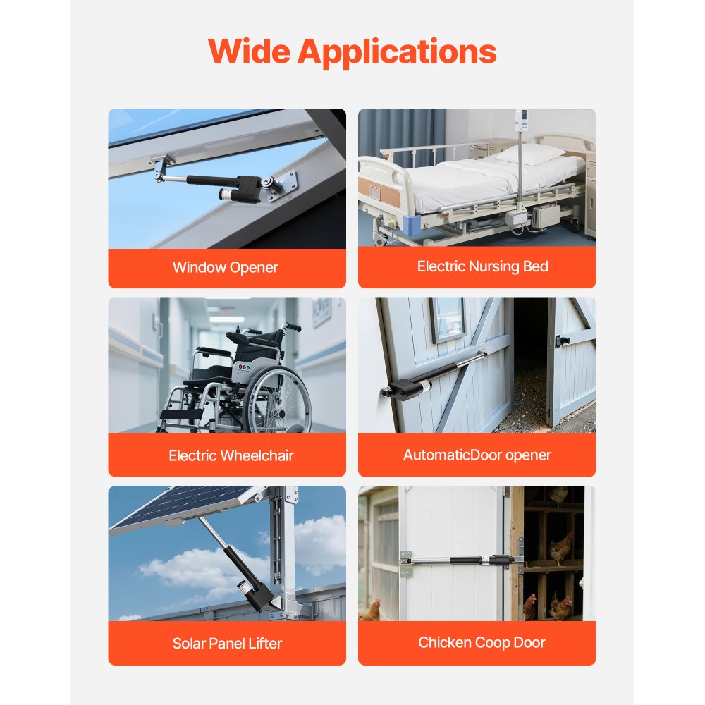 Γραμμικός Ενεργοποιητής VEVOR 12V, Εξαιρετικά Βαρέως Τύπου Γραμμικός Ενεργοποιητής Κίνησης 9000N με Διαδρομή 200mm, Βαθμολογία IP65 5mm/s με Βάσεις Στήριξης για Σκάφη Βιομηχανικών Μηχανημάτων, Συστήματα Βαρέων Ανυψωτικών Φορτίων Γραμμικός Ενεργοποιητής VEVOR 12V, Εξαιρετικά Βαρέως Τύπου Γραμμικός Ενεργοποιητής Κίνησης 9000N με Διαδρομή 200mm, Βαθμολογία IP65 5mm/s με Βάσεις Στήριξης για Σκάφη Βιομηχανικών Μηχανημάτων, Συστήματα Βαρέων Ανυψωτικών Φορτίων