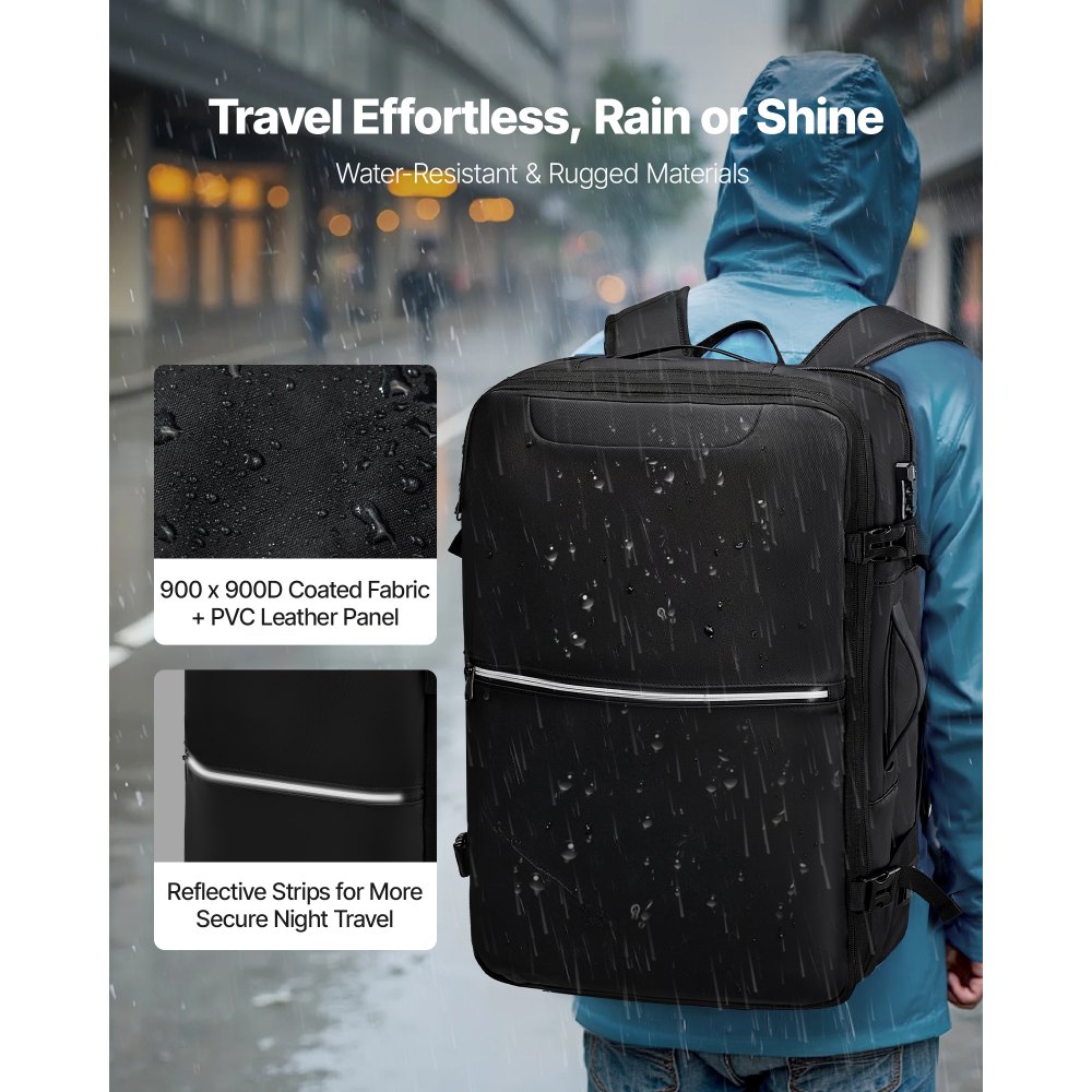 Σακίδιο ταξιδιού κενού VEVOR, 80L, επεκτεινόμενο σακίδιο ταξιδιού συμπίεσης με στεγανοποίηση κενού με αντλία, με κλειδαριά εγκεκριμένη από την TSA, σακίδιο Airback Vacpack, αδιάβροχη βαλίτσα χειρός, για επαγγελματικούς σκοπούς, μαύρο Σακίδιο ταξιδιού κενού VEVOR, 80L, επεκτεινόμενο σακίδιο ταξιδιού συμπίεσης με στεγανοποίηση κενού με αντλία, με κλειδαριά εγκεκριμένη από την TSA, σακίδιο Airback Vacpack, αδιάβροχη βαλίτσα χειρός, για επαγγελματικούς σκοπούς, μαύρο