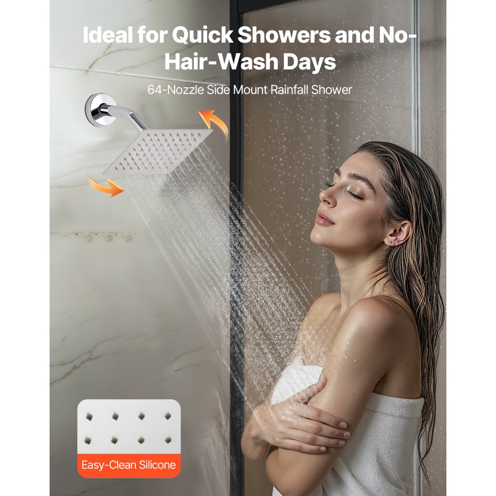 Σετ βρύσης ντους VEVOR, θερμοστατικό σύστημα ντους βροχής οροφής 305 mm με κεφαλή τοίχου 152 mm και ψεκασμό χειρός 2 σε 1, βαλβίδα ορείχαλκου διπλής κεφαλής βροχής 3 λειτουργιών και κιτ περιμετρικής επένδυσης, χρώμιο Σετ βρύσης ντους VEVOR, θερμοστατικό σύστημα ντους βροχής οροφής 305 mm με κεφαλή τοίχου 152 mm και ψεκασμό χειρός 2 σε 1, βαλβίδα ορείχαλκου διπλής κεφαλής βροχής 3 λειτουργιών και κιτ περιμετρικής επένδυσης, χρώμιο