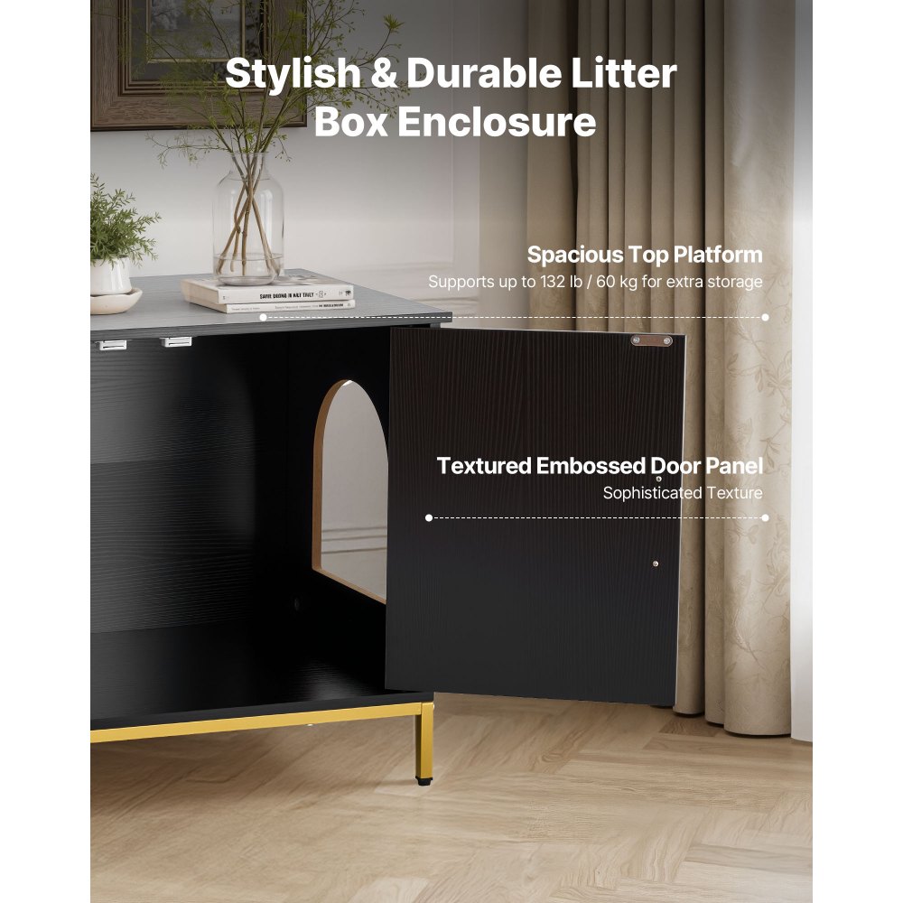 Έπιπλα περιβλήματος άμμου άμμου γάτας VEVOR, Κρυφό ντουλάπι άμμου άμμου 70 cm με μεταλλικά πόδια και λαβή, μοντέρνο τραπεζάκι τουαλέτας γάτας, ταιριάζει στο μεγαλύτερο μέρος της άμμου άμμου, για υπνοδωμάτιο και σαλόνι Έπιπλα περιβλήματος άμμου άμμου γάτας VEVOR, Κρυφό ντουλάπι άμμου άμμου 70 cm με μεταλλικά πόδια και λαβή, μοντέρνο τραπεζάκι τουαλέτας γάτας, ταιριάζει στο μεγαλύτερο μέρος της άμμου άμμου, για υπνοδωμάτιο και σαλόνι