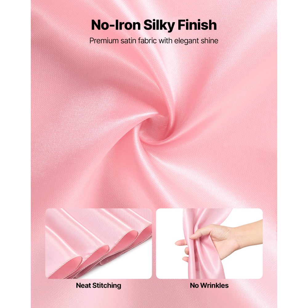 VEVOR Σατέν Καρέκλα με Φιόγκους, 50 τεμάχια Κορδέλα Καρέκλας με Δέσιμο Πίσω, 7 x 108 ίντσες, Διακόσμηση Γαμήλιας Δεξίωσης σε Ροζ Χρυσό, για Γαμήλια Τελετή, Baby Shower, Πάρτι, Εκδηλώσεις, Διακόσμηση Καλύμματος Καρέκλας, Διακόσμηση VEVOR Σατέν Καρέκλα με Φιόγκους, 50 τεμάχια Κορδέλα Καρέκλας με Δέσιμο Πίσω, 7 x 108 ίντσες, Διακόσμηση Γαμήλιας Δεξίωσης σε Ροζ Χρυσό, για Γαμήλια Τελετή, Baby Shower, Πάρτι, Εκδηλώσεις, Διακόσμηση Καλύμματος Καρέκλας, Διακόσμηση