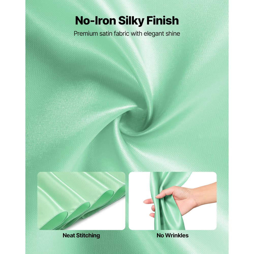 VEVOR Σατέν Καρέκλα με Φιόγκους, 100 τεμάχια Κορδέλα Καρέκλας με Δέσιμο Πίσω, 7 x 108 ίντσες, Ανοιχτό Πράσινο Διακόσμηση Γαμήλιας Δεξίωσης, για Γαμήλια Τελετή, Baby Shower, Πάρτι, Εκδηλώσεις, Διακόσμηση Καλύμματος Καρέκλας, Διακόσμηση VEVOR Σατέν Καρέκλα με Φιόγκους, 100 τεμάχια Κορδέλα Καρέκλας με Δέσιμο Πίσω, 7 x 108 ίντσες, Ανοιχτό Πράσινο Διακόσμηση Γαμήλιας Δεξίωσης, για Γαμήλια Τελετή, Baby Shower, Πάρτι, Εκδηλώσεις, Διακόσμηση Καλύμματος Καρέκλας, Διακόσμηση