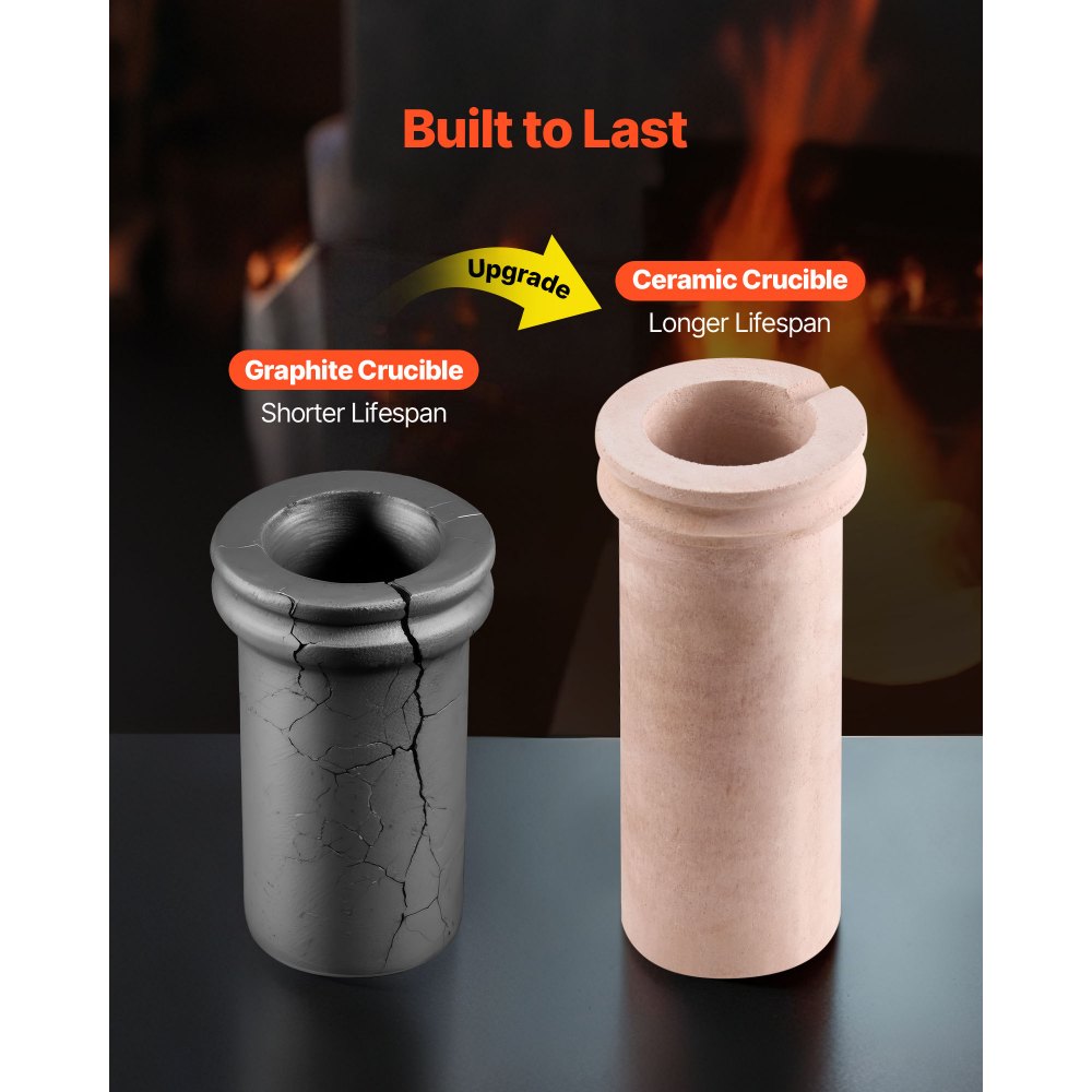 Ηλεκτρικός φούρνος τήξης VEVOR, κιτ ηλεκτρικού φούρνου τήξης 1350W, μηχανή τήξης μετάλλων 2102℉/1150℃ με κεραμικό χωνευτήριο 3kg, κιτ τήξης χρυσού για κατασκευή κοσμημάτων, μεταλλικές ράβδοι, μεταλλικά εξαρτήματα Ηλεκτρικός φούρνος τήξης VEVOR, κιτ ηλεκτρικού φούρνου τήξης 1350W, μηχανή τήξης μετάλλων 2102℉/1150℃ με κεραμικό χωνευτήριο 3kg, κιτ τήξης χρυσού για κατασκευή κοσμημάτων, μεταλλικές ράβδοι, μεταλλικά εξαρτήματα