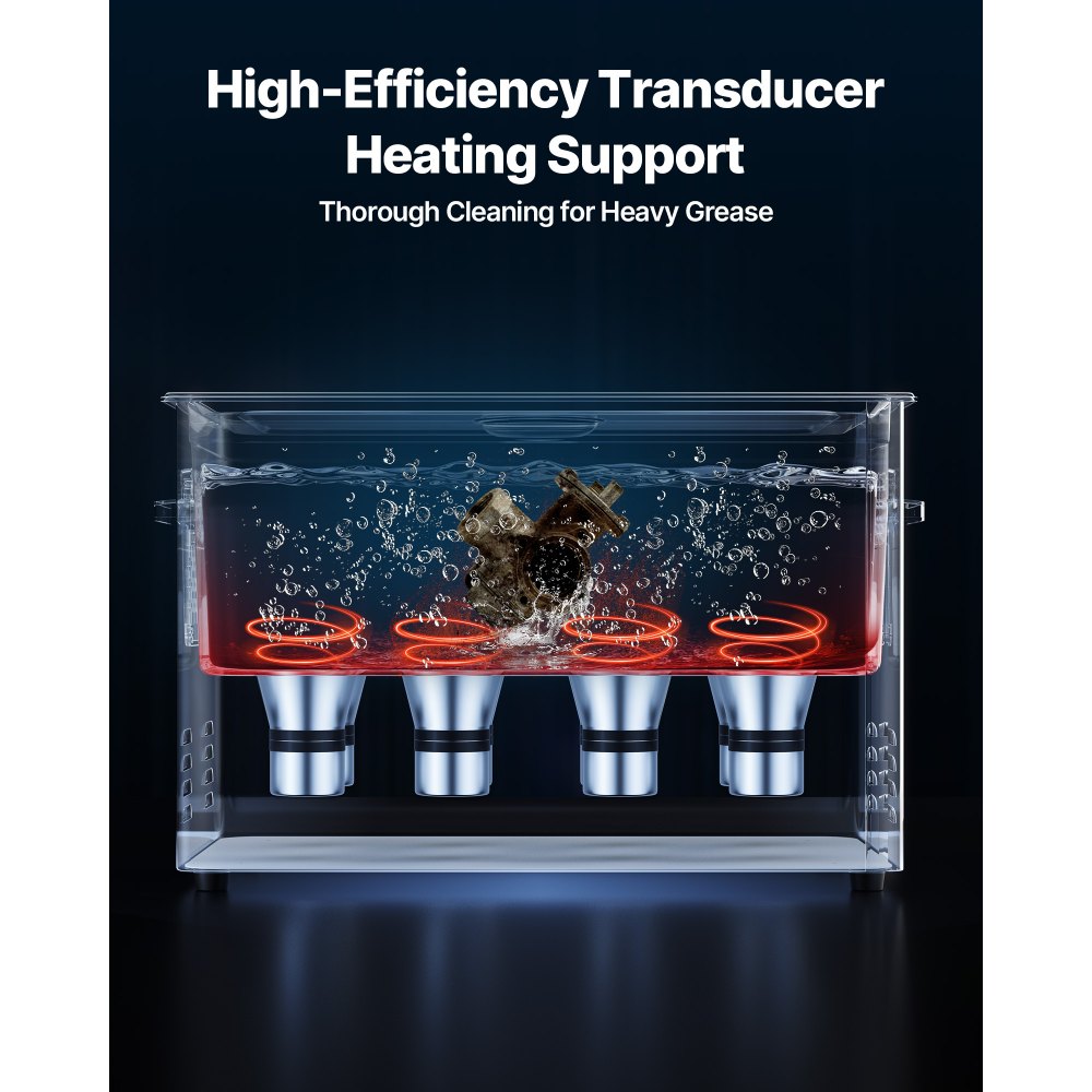 VEVOR 30L Υπερήχων Καθαριστικό, Επαγγελματικό Υπερήχων Καθαριστικό με Καλάθι Καθαρισμού & Ψηφιακή Οθόνη, Βιομηχανικό Καθαριστικό Μηχανής από Ανοξείδωτο Ατσάλι 480W 40kHz για Ανταλλακτικά, Καρμπυρατέρ, Όργανα VEVOR 30L Υπερήχων Καθαριστικό, Επαγγελματικό Υπερήχων Καθαριστικό με Καλάθι Καθαρισμού & Ψηφιακή Οθόνη, Βιομηχανικό Καθαριστικό Μηχανής από Ανοξείδωτο Ατσάλι 480W 40kHz για Ανταλλακτικά, Καρμπυρατέρ, Όργανα