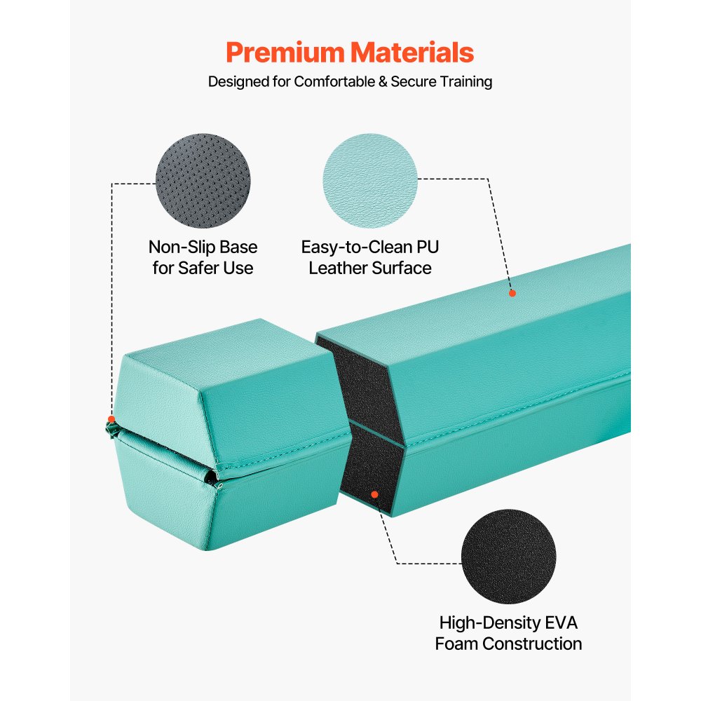 VEVOR 8FT Πτυσσόμενη Δοκός Ισορροπίας για Παιδιά, Σταθερή Δοκός Γυμναστικής με Στήριγμα 90,7 KG με Αντιολισθητικά Πατάκια, Εξοπλισμός Γυμναστικής με Αντιολισθητικό Πάτο και Τσάντα Μεταφοράς για Γυμναστική στο Σπίτι, Πράσινο της Μέντας VEVOR 8FT Πτυσσόμενη Δοκός Ισορροπίας για Παιδιά, Σταθερή Δοκός Γυμναστικής με Στήριγμα 90,7 KG με Αντιολισθητικά Πατάκια, Εξοπλισμός Γυμναστικής με Αντιολισθητικό Πάτο και Τσάντα Μεταφοράς για Γυμναστική στο Σπίτι, Πράσινο της Μέντας