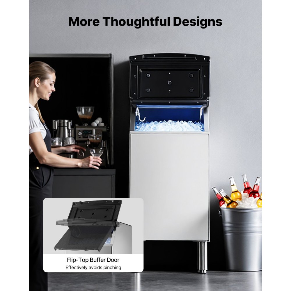 Κάδος αποθήκευσης πάγου VEVOR Επαγγελματικός, Κάδος πάγου χωρητικότητας 136 κιλών, Επαγγελματικός κάδος αποθήκευσης πάγου από ανοξείδωτο χάλυβα με ρυθμιζόμενα αντιολισθητικά πόδια από καουτσούκ, κατάλληλος για εστιατόρια, ξενοδοχεία και καταστήματα ποτών Κάδος αποθήκευσης πάγου VEVOR Επαγγελματικός, Κάδος πάγου χωρητικότητας 136 κιλών, Επαγγελματικός κάδος αποθήκευσης πάγου από ανοξείδωτο χάλυβα με ρυθμιζόμενα αντιολισθητικά πόδια από καουτσούκ, κατάλληλος για εστιατόρια, ξενοδοχεία και καταστήματα ποτών