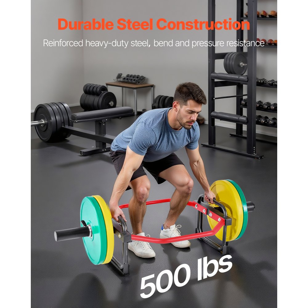 VEVOR Trap Bar Hex Bar, Εξαγωνική μπάρα 50mm, Μπάρες ώμων χωρητικότητας 240 kg, Εξοπλισμός άρσης βαρών και ενδυνάμωσης, Γυμναστήριο στο σπίτι για καθίσματα, άρσεις θανάτου, πιέσεις ώμων, κόκκινο VEVOR Trap Bar Hex Bar, Εξαγωνική μπάρα 50mm, Μπάρες ώμων χωρητικότητας 240 kg, Εξοπλισμός άρσης βαρών και ενδυνάμωσης, Γυμναστήριο στο σπίτι για καθίσματα, άρσεις θανάτου, πιέσεις ώμων, κόκκινο