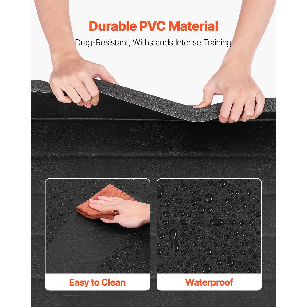 Χαλί πάλης VEVOR 3x1.5m, παχύ χαλί πολεμικών τεχνών για γυμναστική στο σπίτι, άσκηση, αδιάβροχα χαλάκια προπόνησης PVC Roll-Up για γυμναστική, τατάμι, jiu jitsu BJJ MMA τζούντο, πυγμαχία, μαύρο Χαλί πάλης VEVOR 3x1.5m, παχύ χαλί πολεμικών τεχνών για γυμναστική στο σπίτι, άσκηση, αδιάβροχα χαλάκια προπόνησης PVC Roll-Up για γυμναστική, τατάμι, jiu jitsu BJJ MMA τζούντο, πυγμαχία, μαύρο