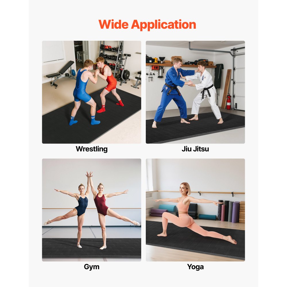 Χαλί πάλης VEVOR 3x1.5m, παχύ χαλί πολεμικών τεχνών για γυμναστική στο σπίτι, άσκηση, αδιάβροχα χαλάκια προπόνησης PVC Roll-Up για γυμναστική, τατάμι, jiu jitsu BJJ MMA τζούντο, πυγμαχία, μαύρο Χαλί πάλης VEVOR 3x1.5m, παχύ χαλί πολεμικών τεχνών για γυμναστική στο σπίτι, άσκηση, αδιάβροχα χαλάκια προπόνησης PVC Roll-Up για γυμναστική, τατάμι, jiu jitsu BJJ MMA τζούντο, πυγμαχία, μαύρο