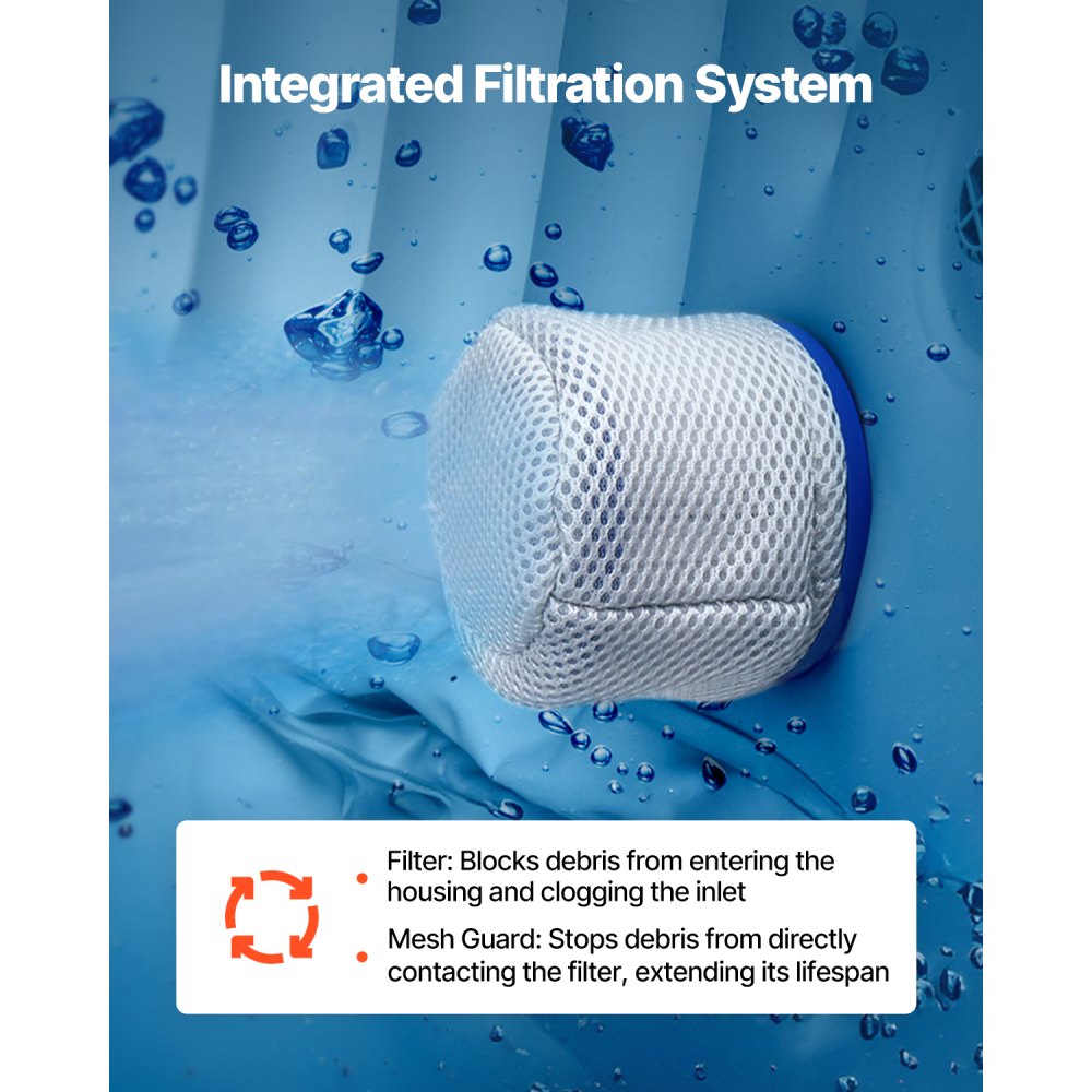 Φουσκωτό υδρομασάζ VEVOR, χωρητικότητας 6 έως 8 ατόμων, φορητό εξωτερικό σπα στρογγυλό 2400 x 660 mm, με 130 καταπραϋντικά ακροφύσια, προσκέφαλο, φως LED, κάλυμμα, πίνακα ελέγχου πολλαπλών λειτουργιών, εξωτερικό υδρομασάζ PVC, γκρι Φουσκωτό υδρομασάζ VEVOR, χωρητικότητας 6 έως 8 ατόμων, φορητό εξωτερικό σπα στρογγυλό 2400 x 660 mm, με 130 καταπραϋντικά ακροφύσια, προσκέφαλο, φως LED, κάλυμμα, πίνακα ελέγχου πολλαπλών λειτουργιών, εξωτερικό υδρομασάζ PVC, γκρι