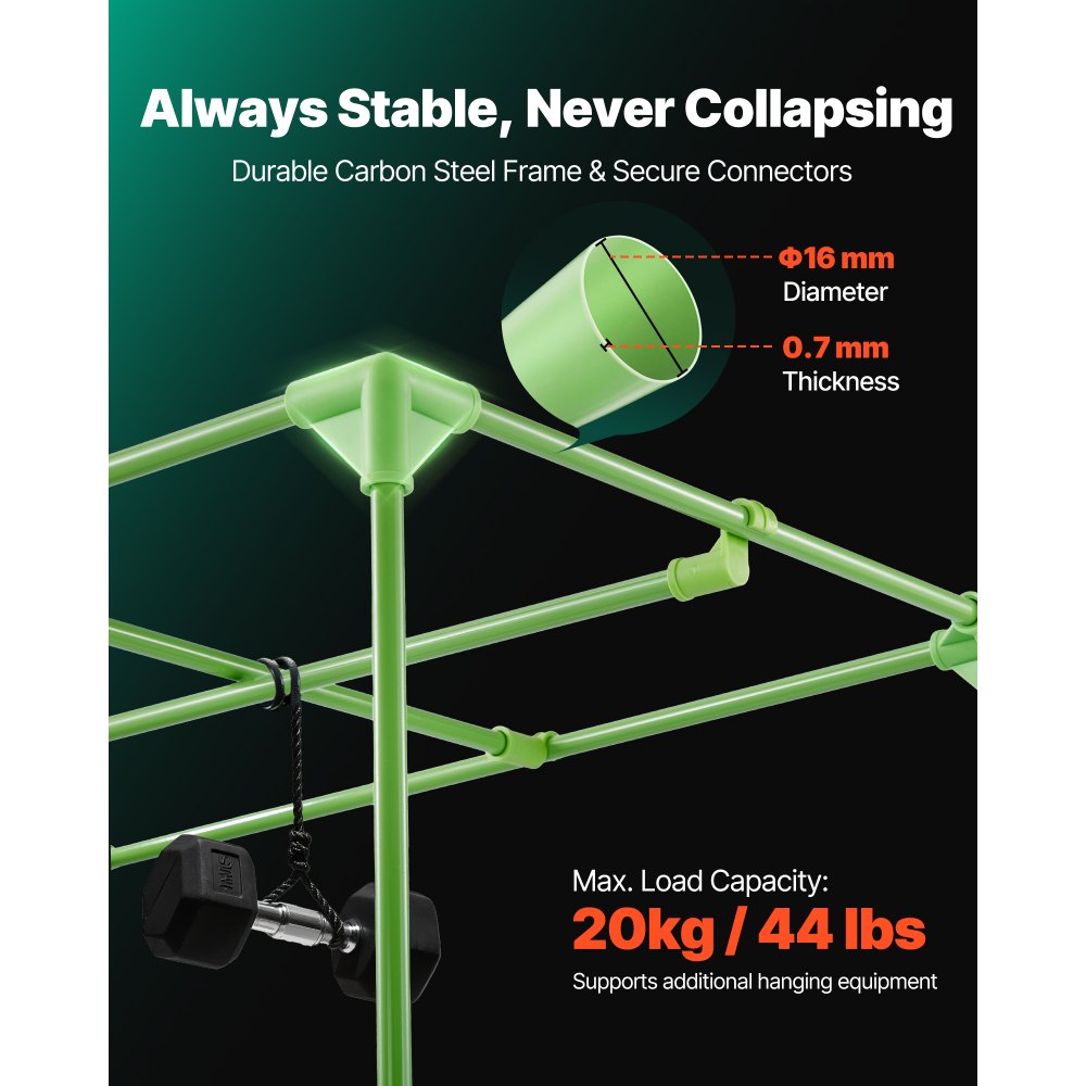 Σκηνή Εσωτερικής Καλλιέργειας VEVOR, 120 x 60 x 180 cm, 600D Υψηλής Ανακλαστικότητας Mylar, Σκηνή Εσωτερικών Φυτών με Παράθυρο Παρατήρησης, Δίσκο Δαπέδου & Φερμουάρ, Βαρέως Τύπου Σκηνές Καλλιέργειας για Φρούτα και Άνθη Λαχανικών Σκηνή Εσωτερικής Καλλιέργειας VEVOR, 120 x 60 x 180 cm, 600D Υψηλής Ανακλαστικότητας Mylar, Σκηνή Εσωτερικών Φυτών με Παράθυρο Παρατήρησης, Δίσκο Δαπέδου & Φερμουάρ, Βαρέως Τύπου Σκηνές Καλλιέργειας για Φρούτα και Άνθη Λαχανικών