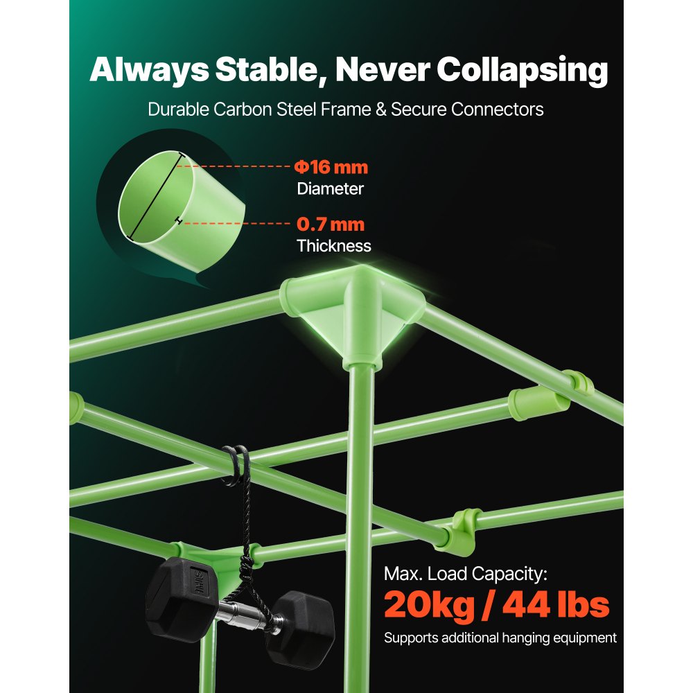 Σκηνή Εσωτερικής Καλλιέργειας VEVOR, 60 x 60 x 180 cm, 600D Υψηλής Ανακλαστικότητας Mylar, Σκηνή Εσωτερικών Φυτών με Παράθυρο Παρατήρησης, Δίσκο Δαπέδου & Φερμουάρ, Βαρέως Τύπου Σκηνές Καλλιέργειας για Φρούτα και Άνθη Λαχανικών Σκηνή Εσωτερικής Καλλιέργειας VEVOR, 60 x 60 x 180 cm, 600D Υψηλής Ανακλαστικότητας Mylar, Σκηνή Εσωτερικών Φυτών με Παράθυρο Παρατήρησης, Δίσκο Δαπέδου & Φερμουάρ, Βαρέως Τύπου Σκηνές Καλλιέργειας για Φρούτα και Άνθη Λαχανικών