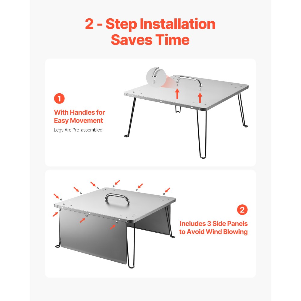 Εκτροπέας θερμότητας για τζάκι VEVOR, τετράγωνο κάλυμμα εξωτερικού καυστήρα 645x645x370 mm, φωτιά από ανοξείδωτο ατσάλι για κάμπινγκ, καύση ξύλων, σπρώχνοντας τη θερμότητα προς τα κάτω και προς τα έξω με 4 πτυσσόμενα πόδια και λαβή μεταφοράς Εκτροπέας θερμότητας για τζάκι VEVOR, τετράγωνο κάλυμμα εξωτερικού καυστήρα 645x645x370 mm, φωτιά από ανοξείδωτο ατσάλι για κάμπινγκ, καύση ξύλων, σπρώχνοντας τη θερμότητα προς τα κάτω και προς τα έξω με 4 πτυσσόμενα πόδια και λαβή μεταφοράς