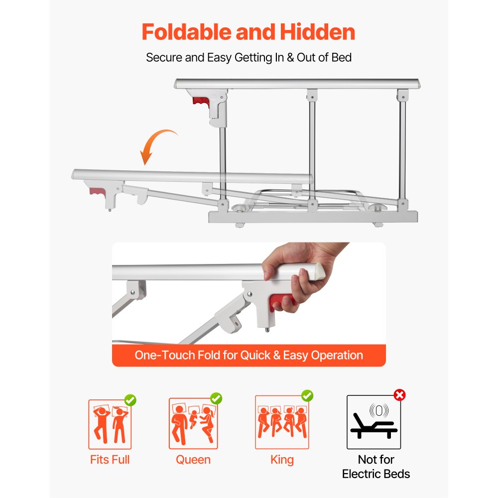 Πτυσσόμενο κάγκελο κρεβατιού VEVOR για ηλικιωμένους, 70 cm βοηθητικό κάγκελο κομοδίνου με ιμάντα στερέωσης, ρυθμιζόμενο ύψος μπαστούνι κομοδίνου, μεταλλική μπάρα κρεβατιού υψηλής αντοχής για ηλικιωμένους, χειρολαβή για κρεβάτια King, Queen, Full, Twin Πτυσσόμενο κάγκελο κρεβατιού VEVOR για ηλικιωμένους, 70 cm βοηθητικό κάγκελο κομοδίνου με ιμάντα στερέωσης, ρυθμιζόμενο ύψος μπαστούνι κομοδίνου, μεταλλική μπάρα κρεβατιού υψηλής αντοχής για ηλικιωμένους, χειρολαβή για κρεβάτια King, Queen, Full, Twin