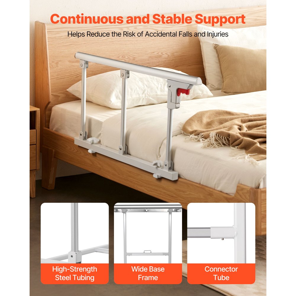 Πτυσσόμενο κάγκελο κρεβατιού VEVOR για ηλικιωμένους, 70 cm βοηθητικό κάγκελο κομοδίνου με ιμάντα στερέωσης, ρυθμιζόμενο ύψος μπαστούνι κομοδίνου, μεταλλική μπάρα κρεβατιού υψηλής αντοχής για ηλικιωμένους, χειρολαβή για κρεβάτια King, Queen, Full, Twin Πτυσσόμενο κάγκελο κρεβατιού VEVOR για ηλικιωμένους, 70 cm βοηθητικό κάγκελο κομοδίνου με ιμάντα στερέωσης, ρυθμιζόμενο ύψος μπαστούνι κομοδίνου, μεταλλική μπάρα κρεβατιού υψηλής αντοχής για ηλικιωμένους, χειρολαβή για κρεβάτια King, Queen, Full, Twin