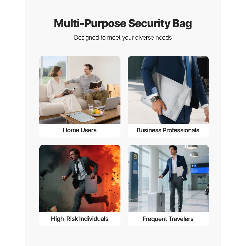 Πυρίμαχη τσάντα εγγράφων VEVOR, θερμομονωτική πυρίμαχη και αδιάβροχη τσάντα 1200 ℉ με λείο φερμουάρ, φορητή θήκη αποθήκευσης αρχείων, γραφείο, χρήση ταξιδιού, για διαβατήρια, σημαντικά έγγραφα, αρχεία Πυρίμαχη τσάντα εγγράφων VEVOR, θερμομονωτική πυρίμαχη και αδιάβροχη τσάντα 1200 ℉ με λείο φερμουάρ, φορητή θήκη αποθήκευσης αρχείων, γραφείο, χρήση ταξιδιού, για διαβατήρια, σημαντικά έγγραφα, αρχεία