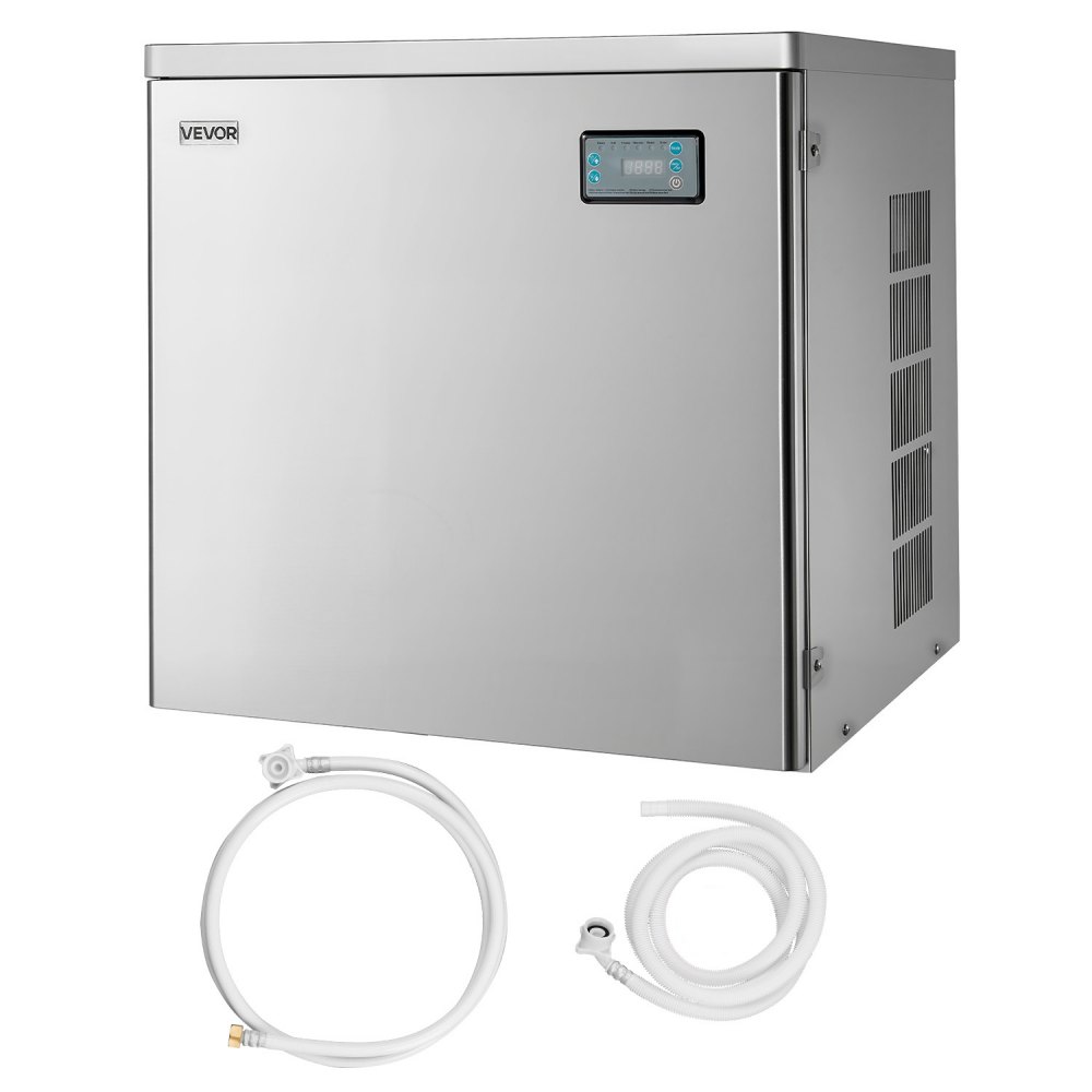 Παγομηχανή VEVOR Επαγγελματική - Κεφαλή, Παγομηχανή από ανοξείδωτο ατσάλι 204 kg/ημέρα με προγραμματισμένη παραγωγή πάγου, αυτοκαθαριζόμενο, ρυθμιζόμενο πάχος, ιδανική για εστιατόριο, μπαρ, καφέ, ξενοδοχείο - Μόνο κεφαλή Παγομηχανή VEVOR Επαγγελματική - Κεφαλή, Παγομηχανή από ανοξείδωτο ατσάλι 204 kg/ημέρα με προγραμματισμένη παραγωγή πάγου, αυτοκαθαριζόμενο, ρυθμιζόμενο πάχος, ιδανική για εστιατόριο, μπαρ, καφέ, ξενοδοχείο - Μόνο κεφαλή